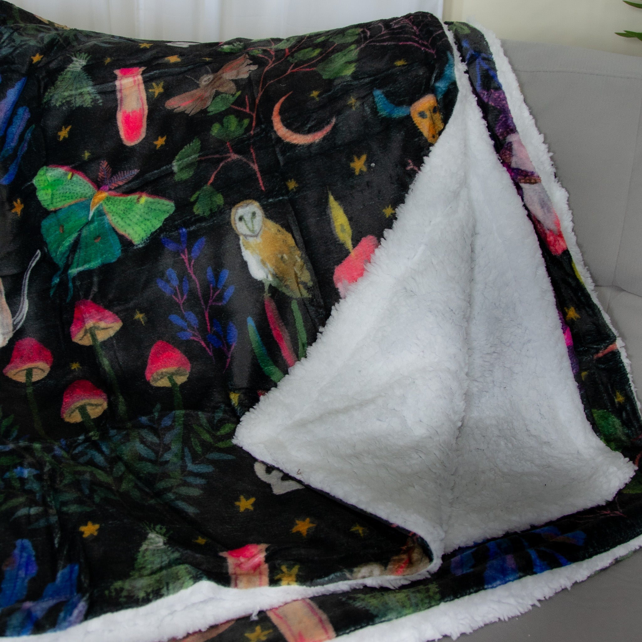 Witchy Forest Blanket