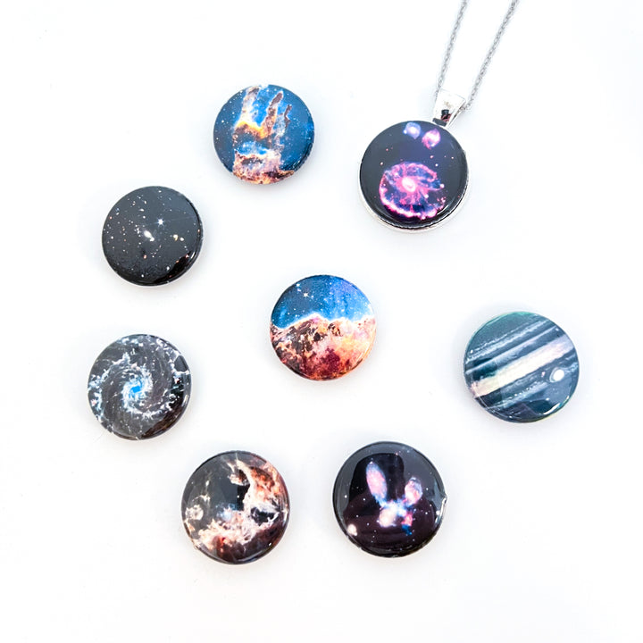 Interchangeable JWST First Images Necklace