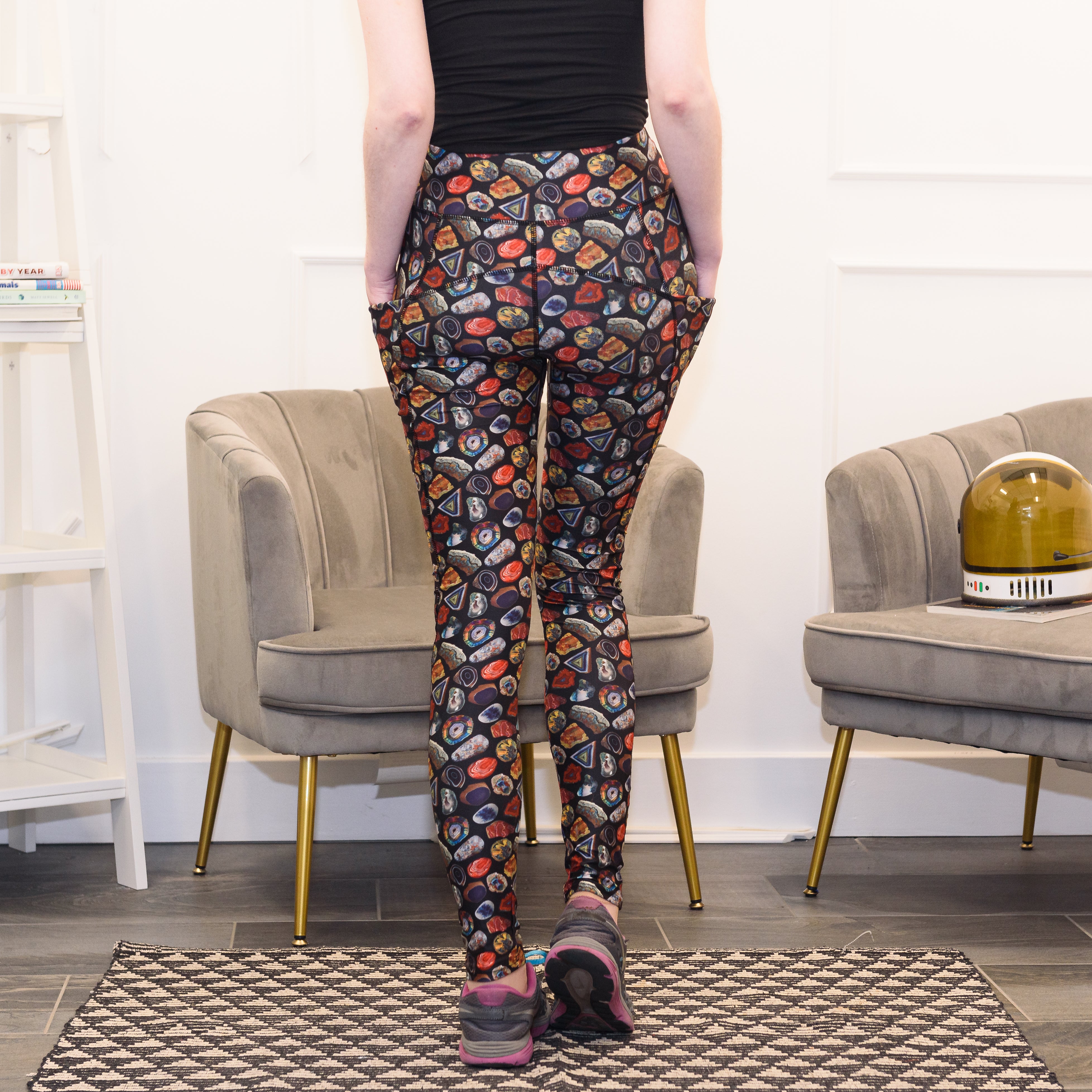 Agate Adults Leggings with Pockets