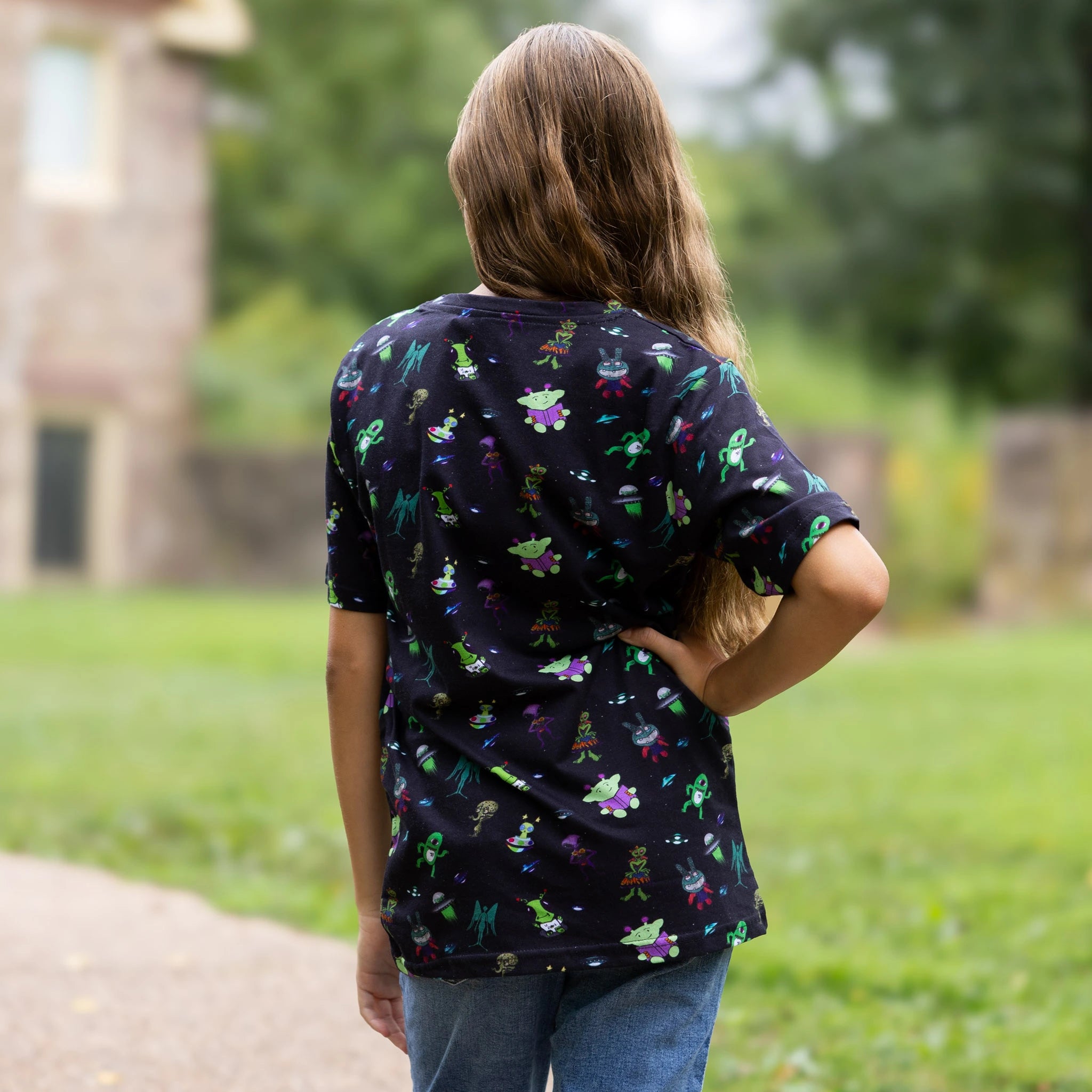 Aliens Art Kids T-Shirt