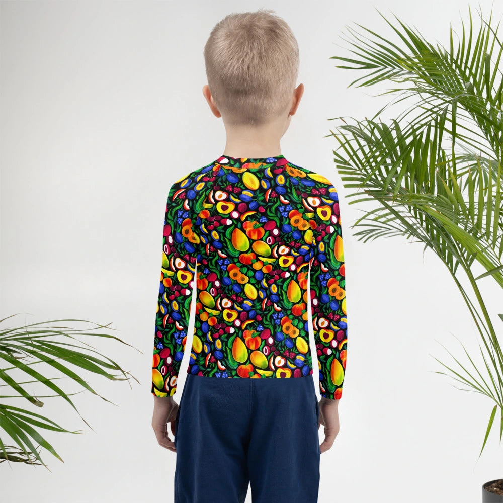 Rainbow Harvest Kids Rash Guard (POD)