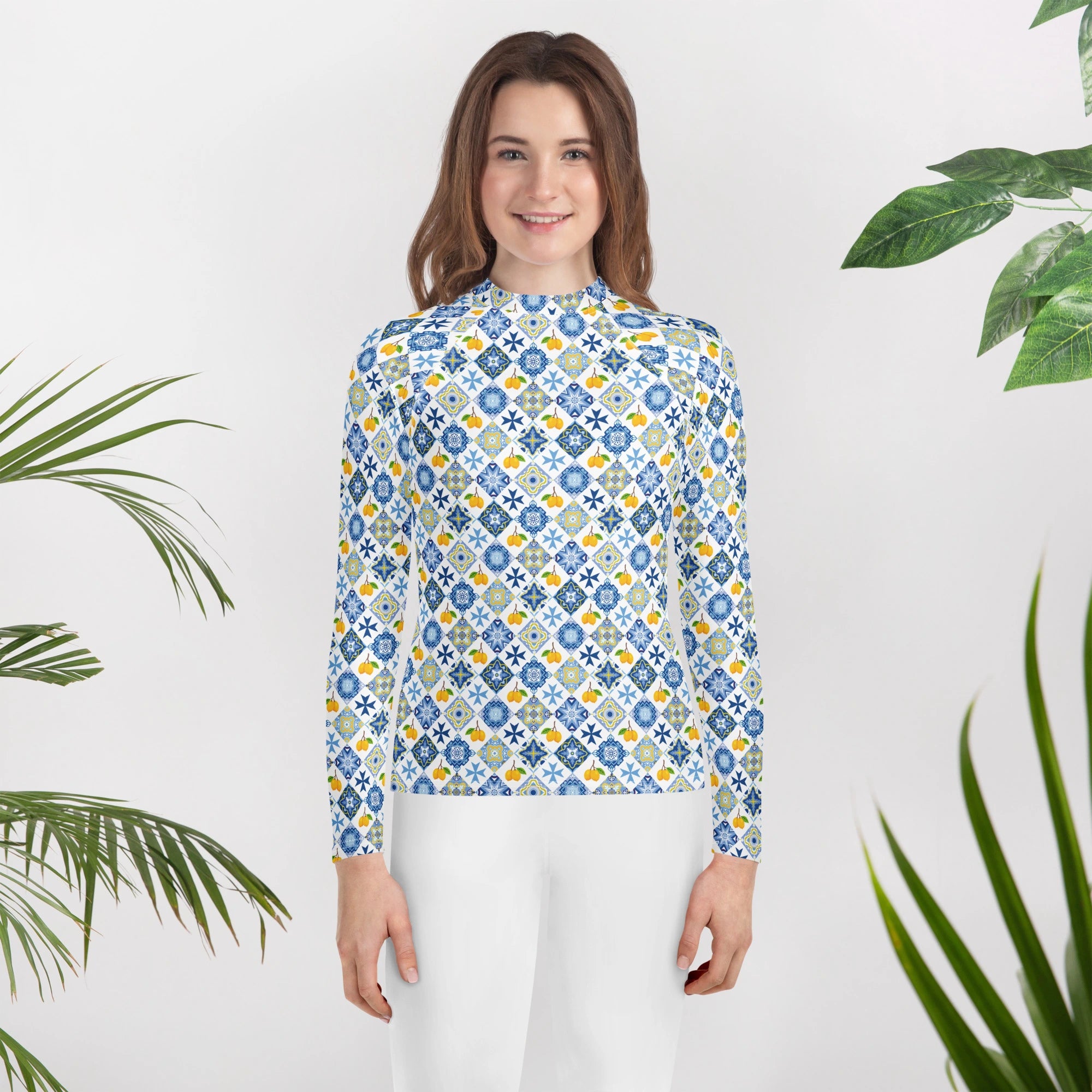 Amalfi Youth Rash Guard (POD)