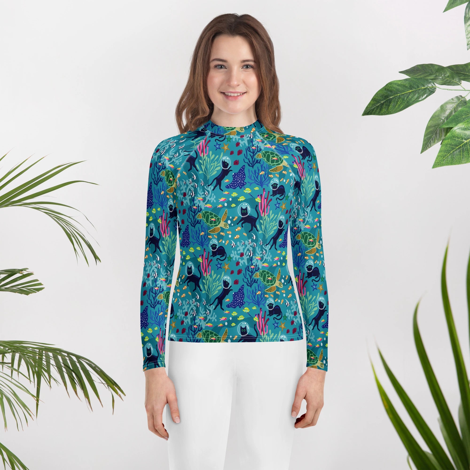 Seabed Exploration Youth Rash Guard (POD)