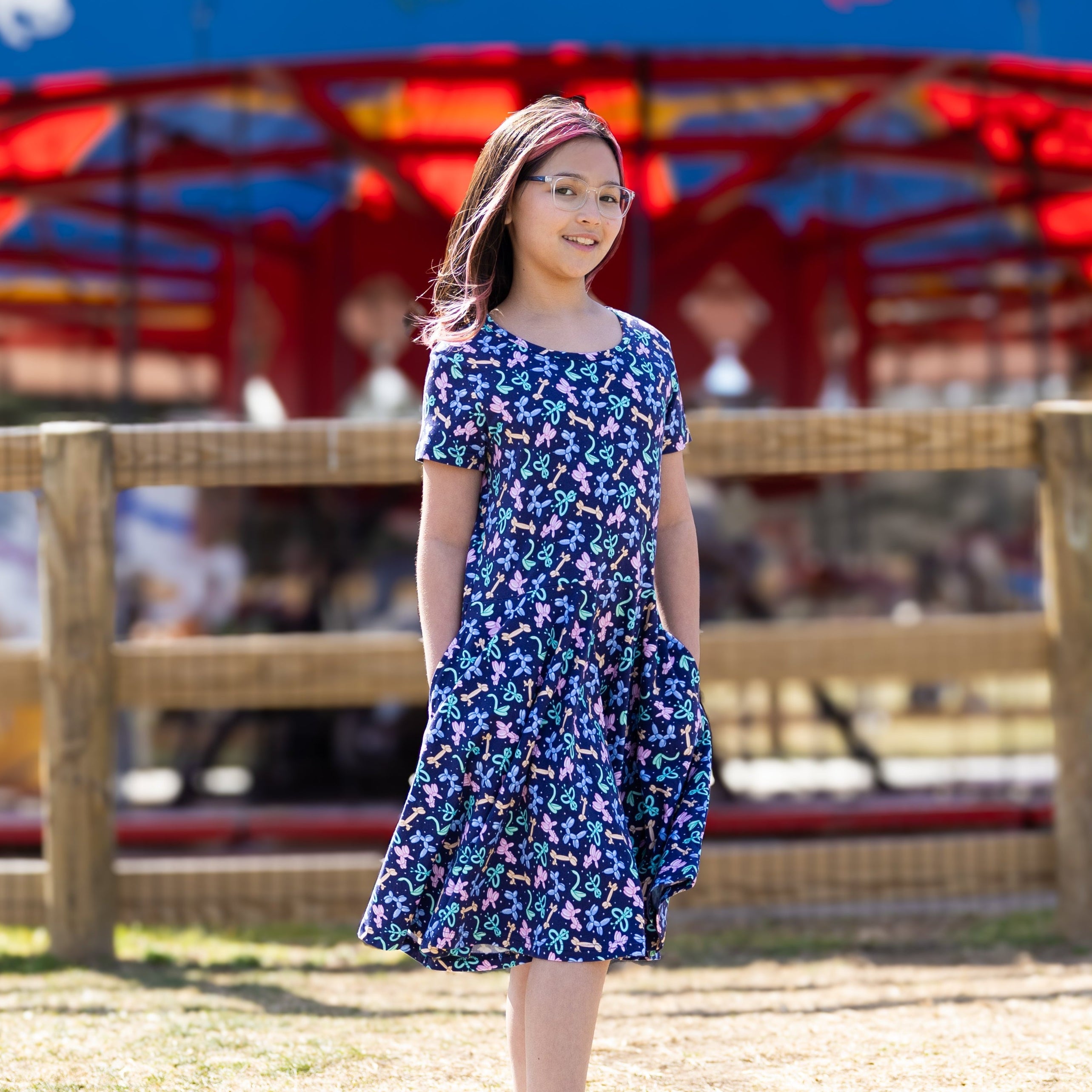 Balloon Animals Kids Twirl Dress