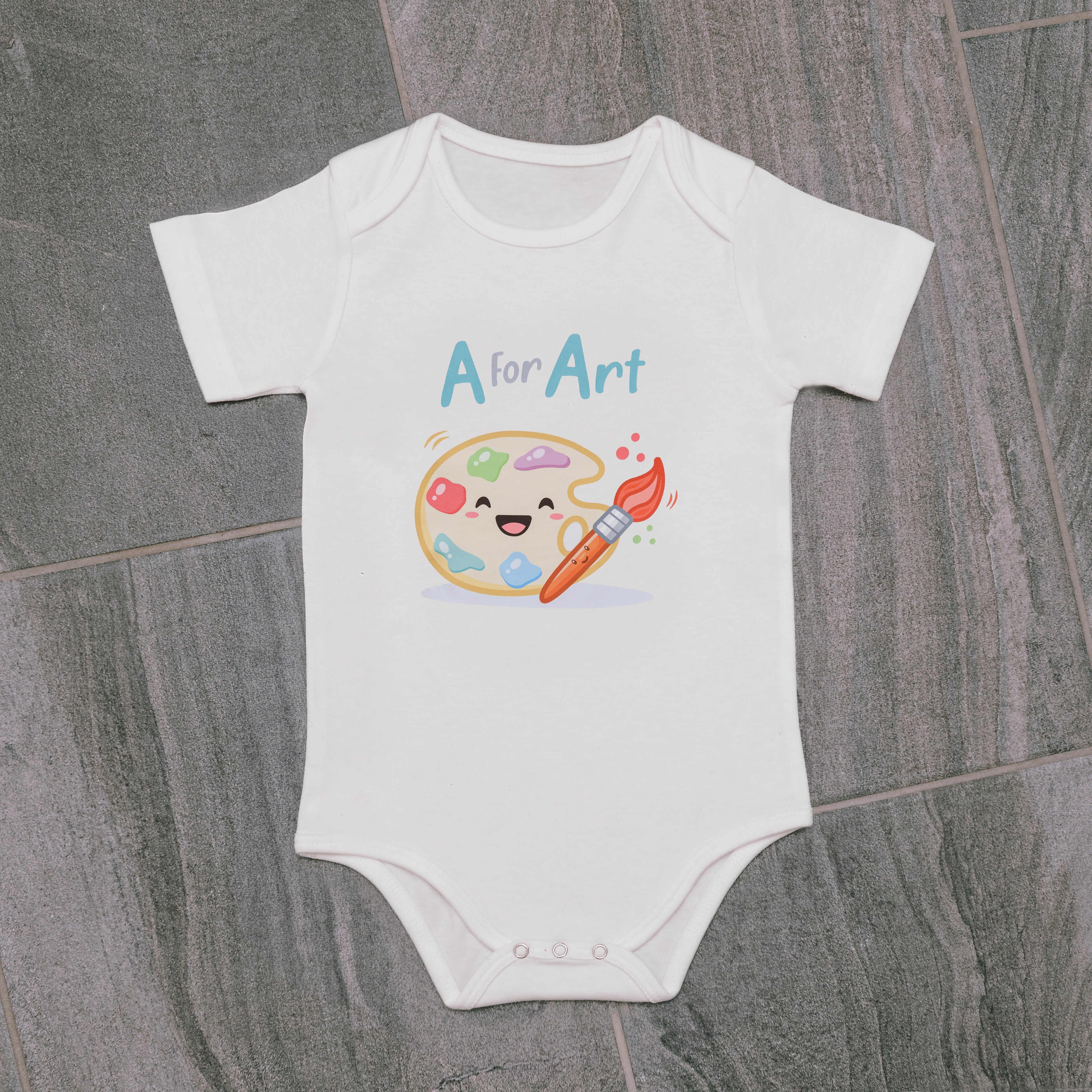ABCs of Art Baby Bodysuits