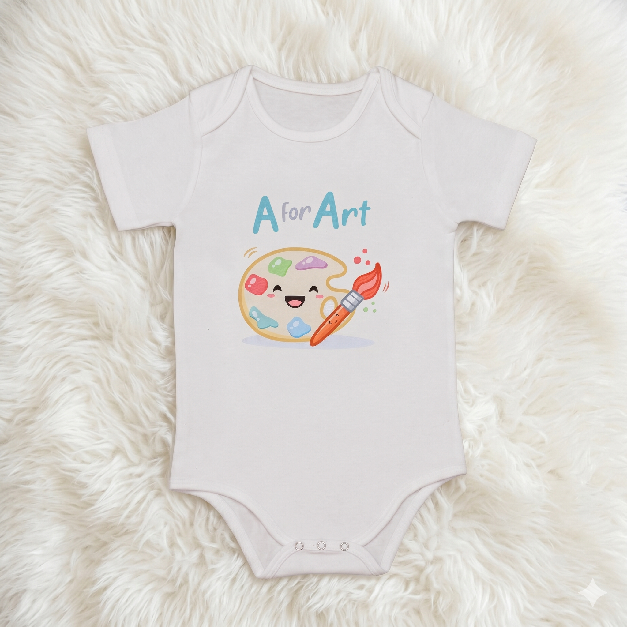 ABCs of Art Baby Bodysuits