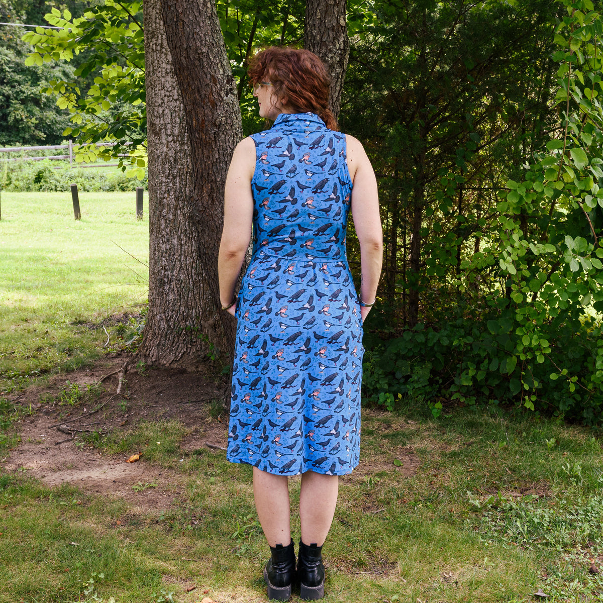 As the Crow Flies Dress with Pockets