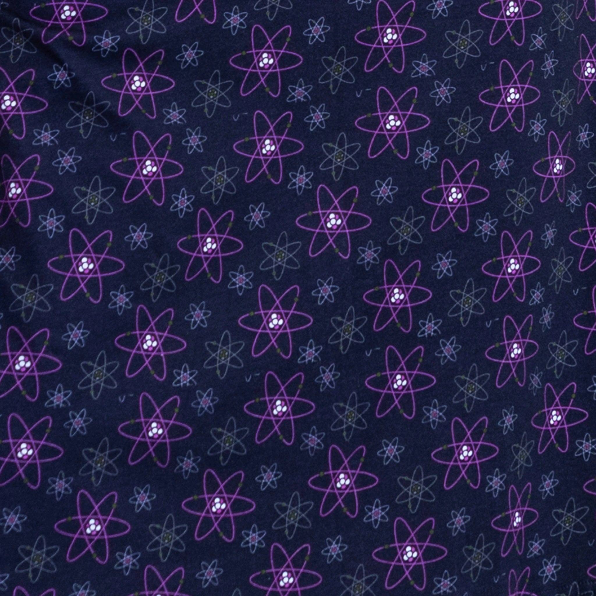 Atoms 3/4th Sleeves A-Line Dress (With Waist Seam)