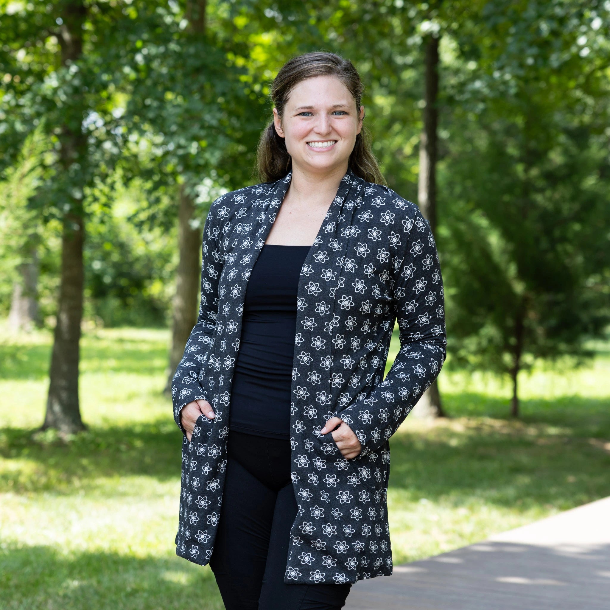 Atoms Burnout Cardigan