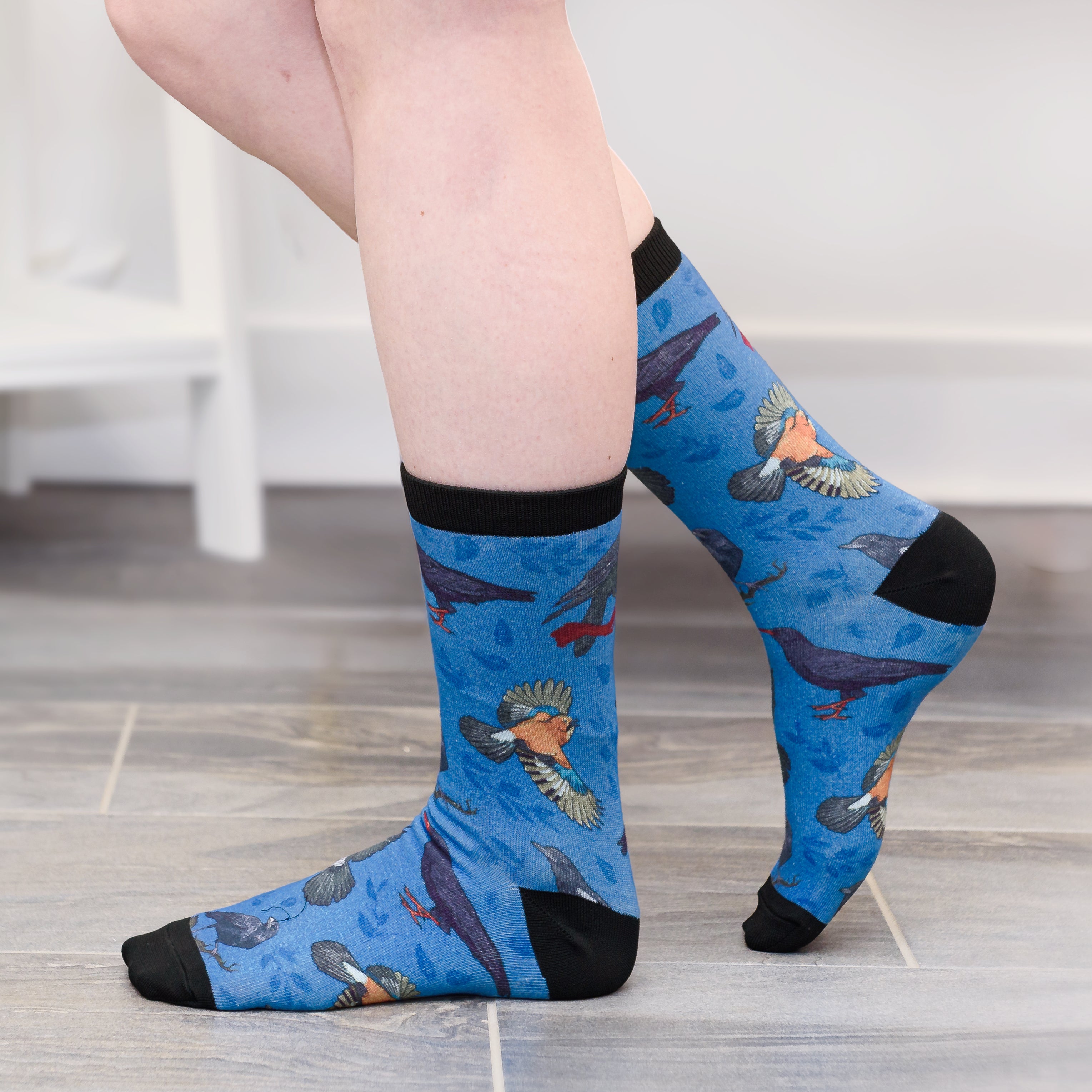 Crow Family Crew Socks