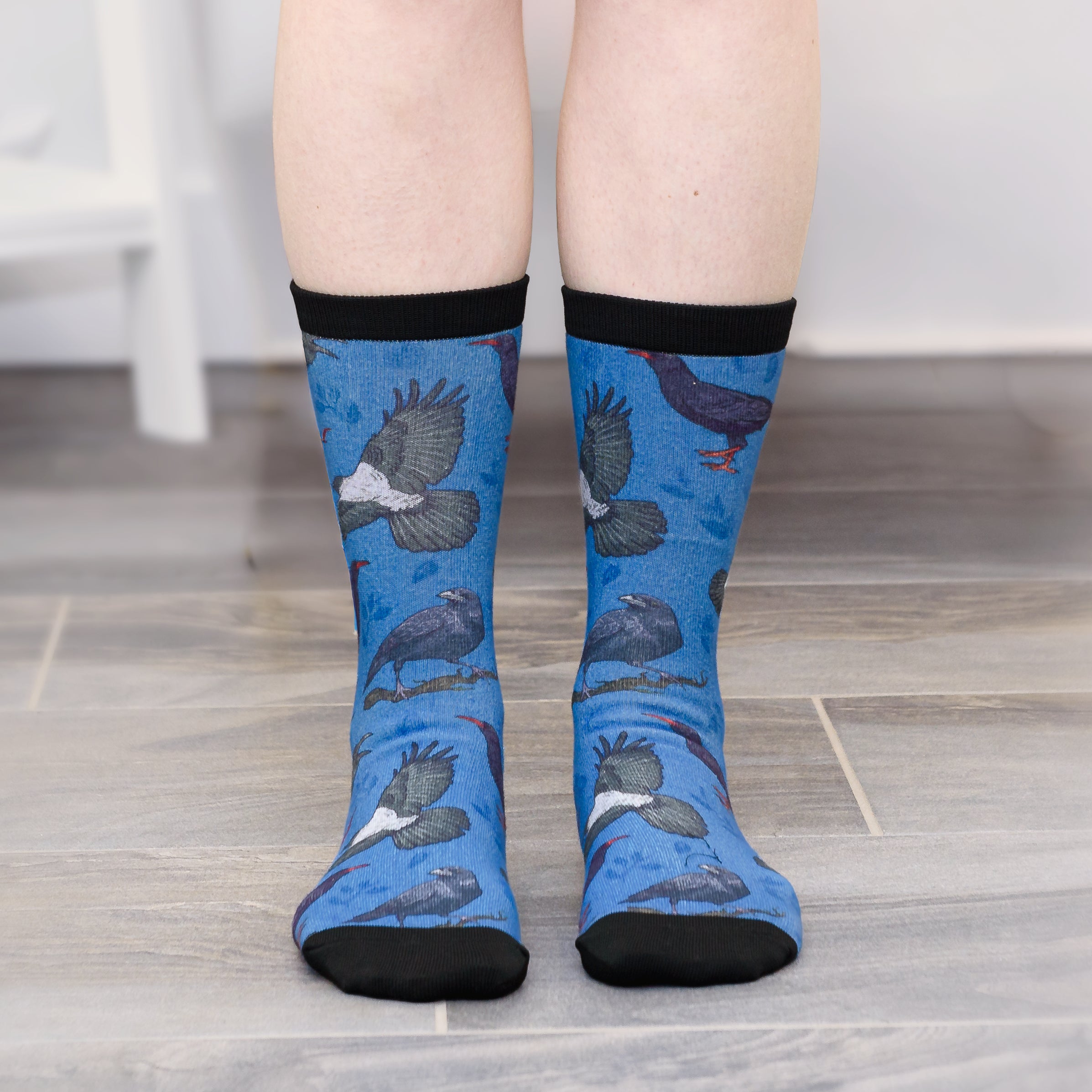 Crow Family Crew Socks
