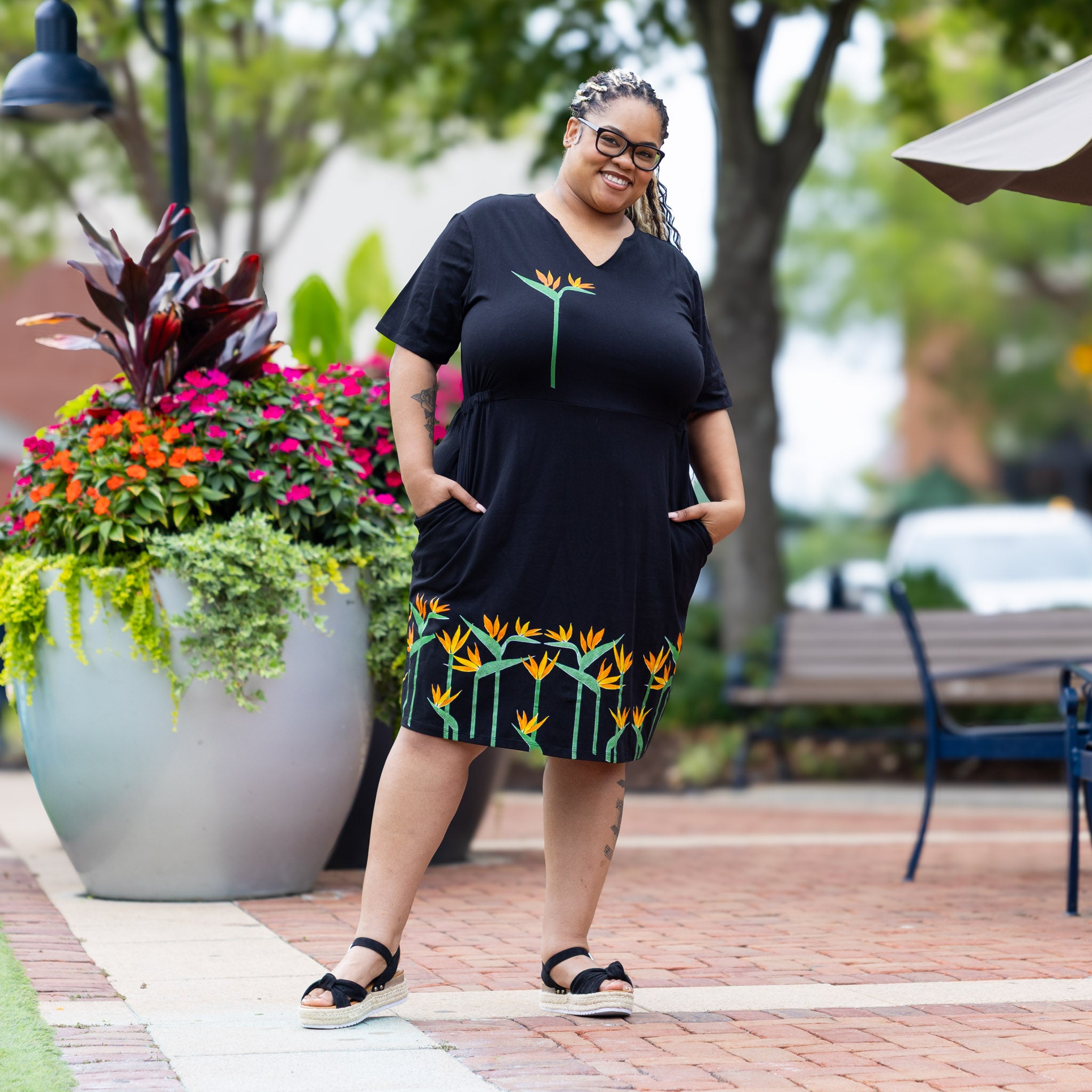 Bird of Paradise Dress Svaha USA