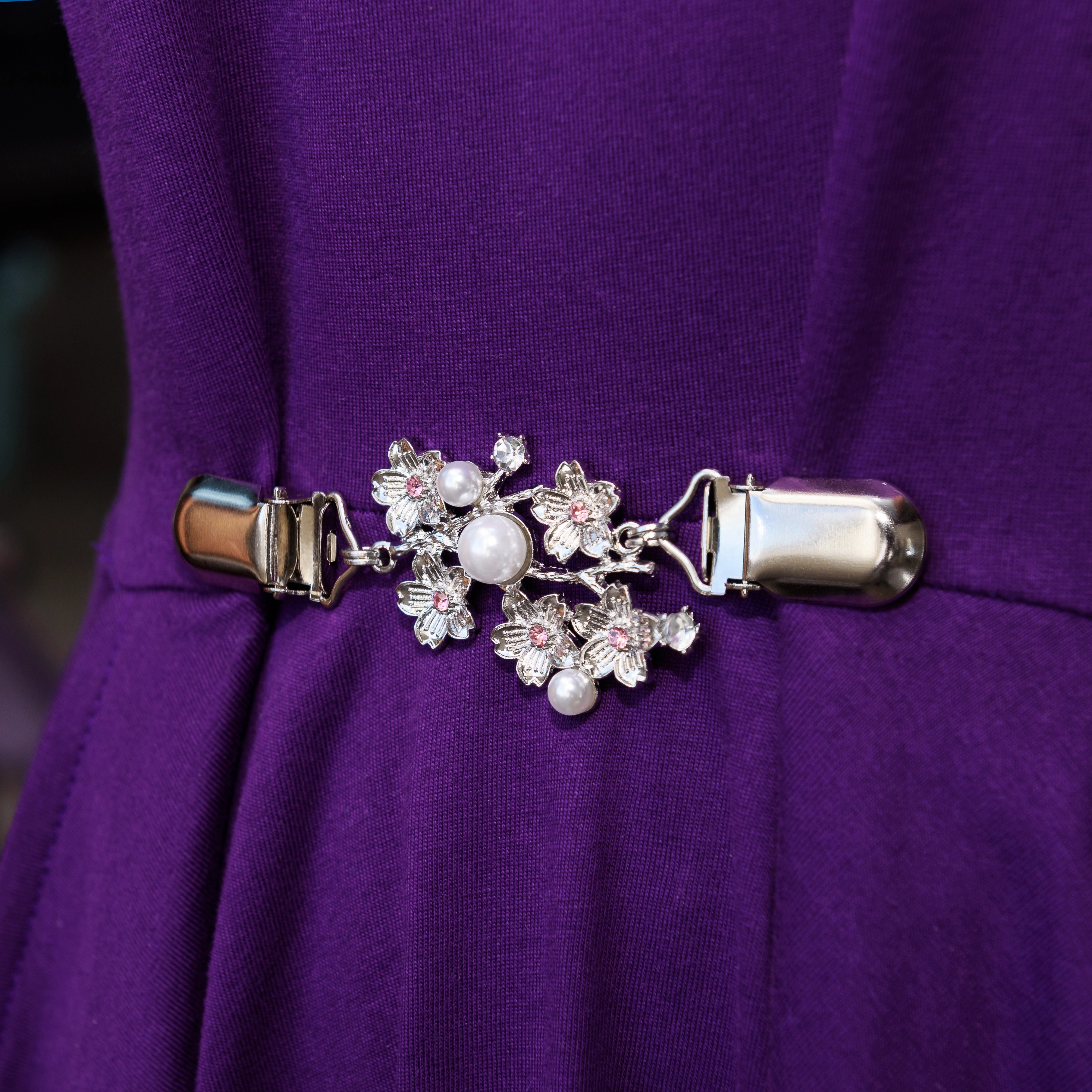 Blossom Pearl Cinch Clip