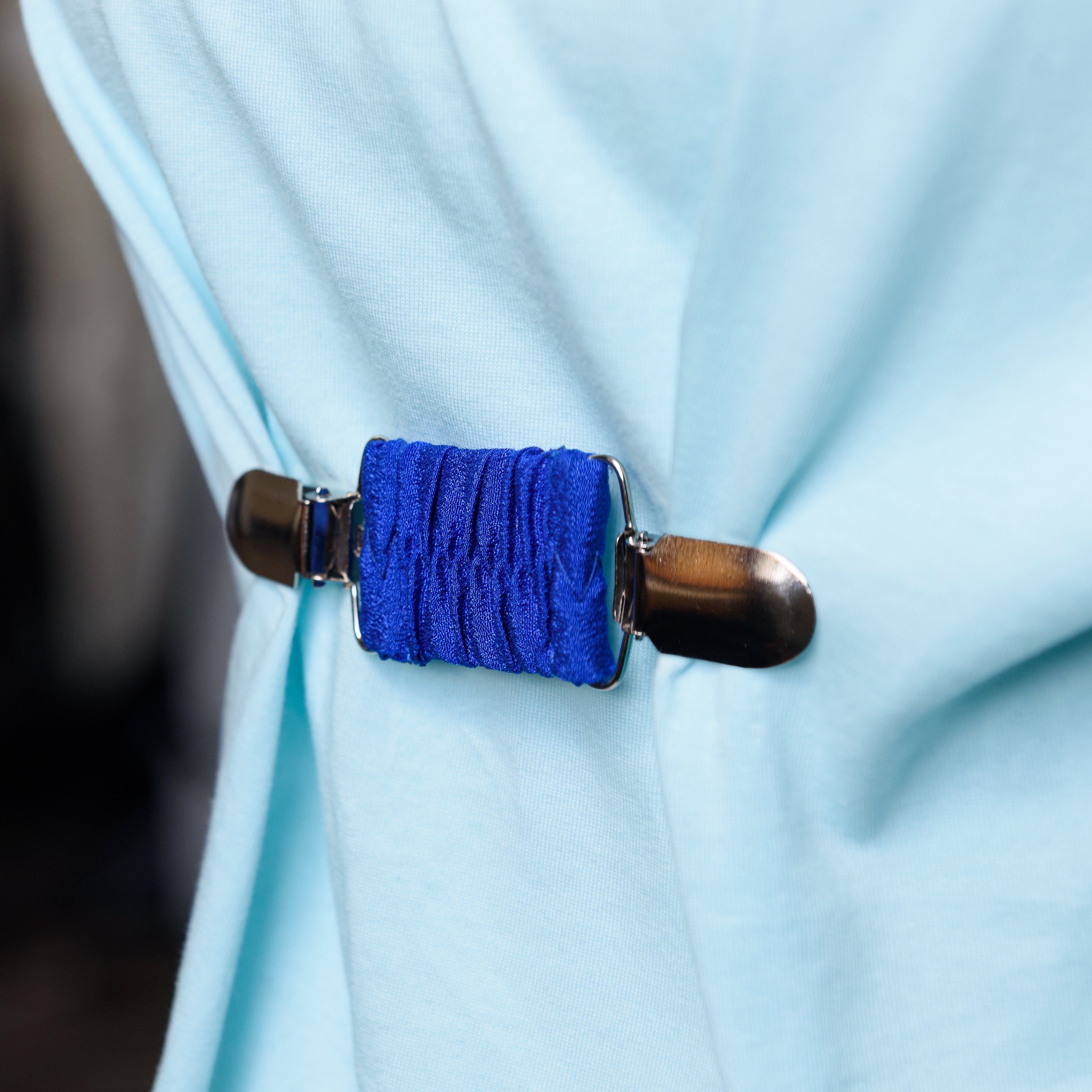 Azurite Blue Cinch Clip