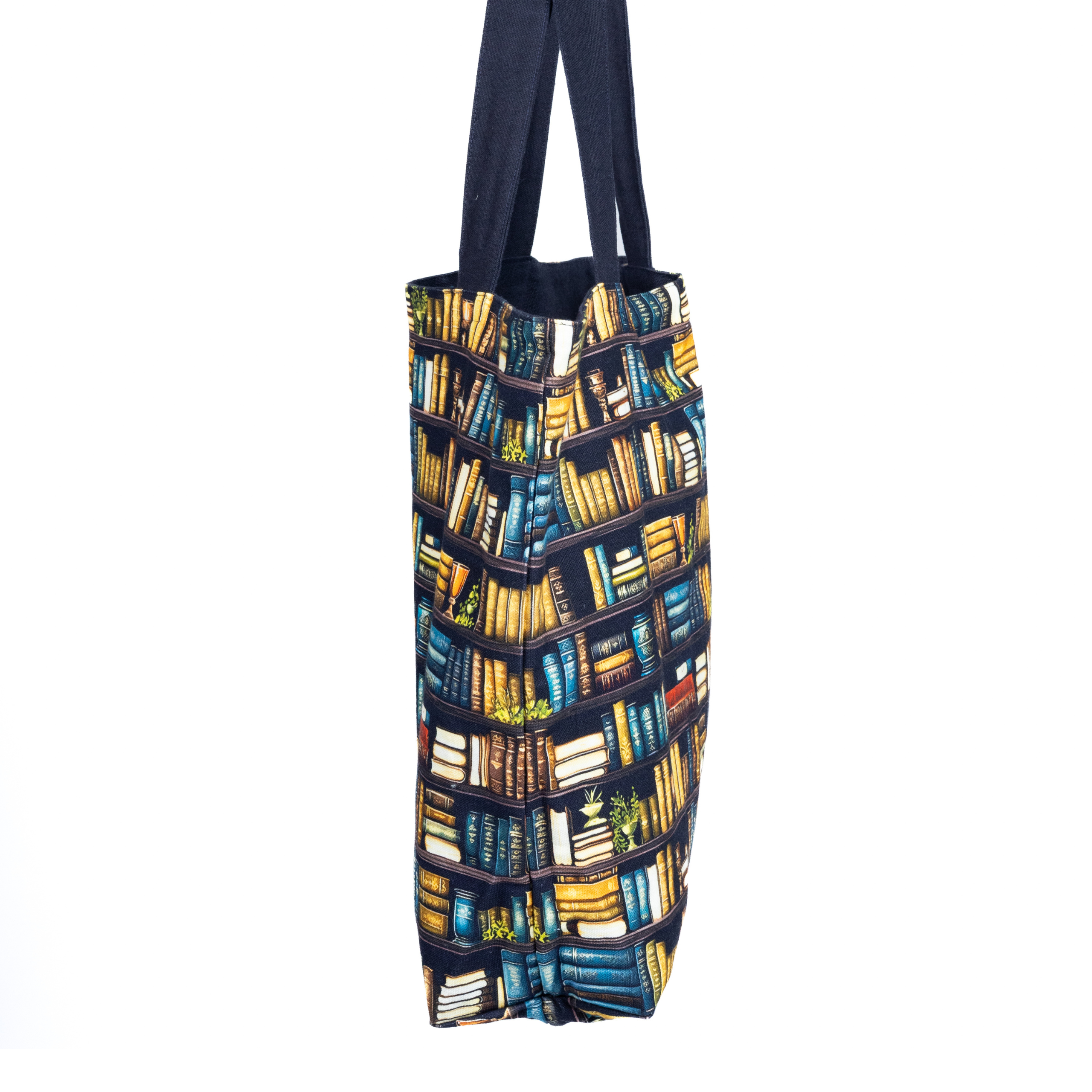 Books Reversible Canvas Tote Bag