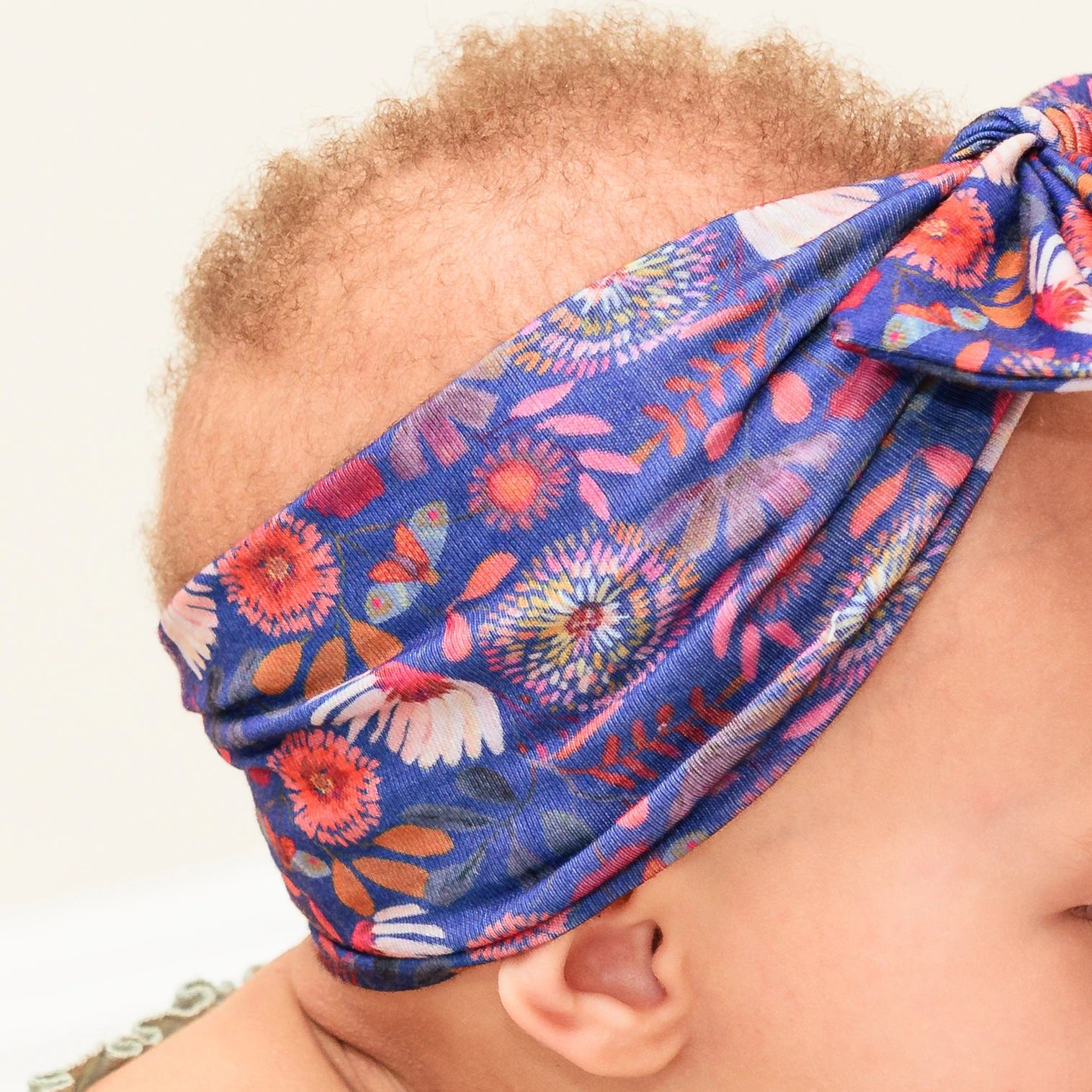 Botanical Blooms Kids Bow Headband