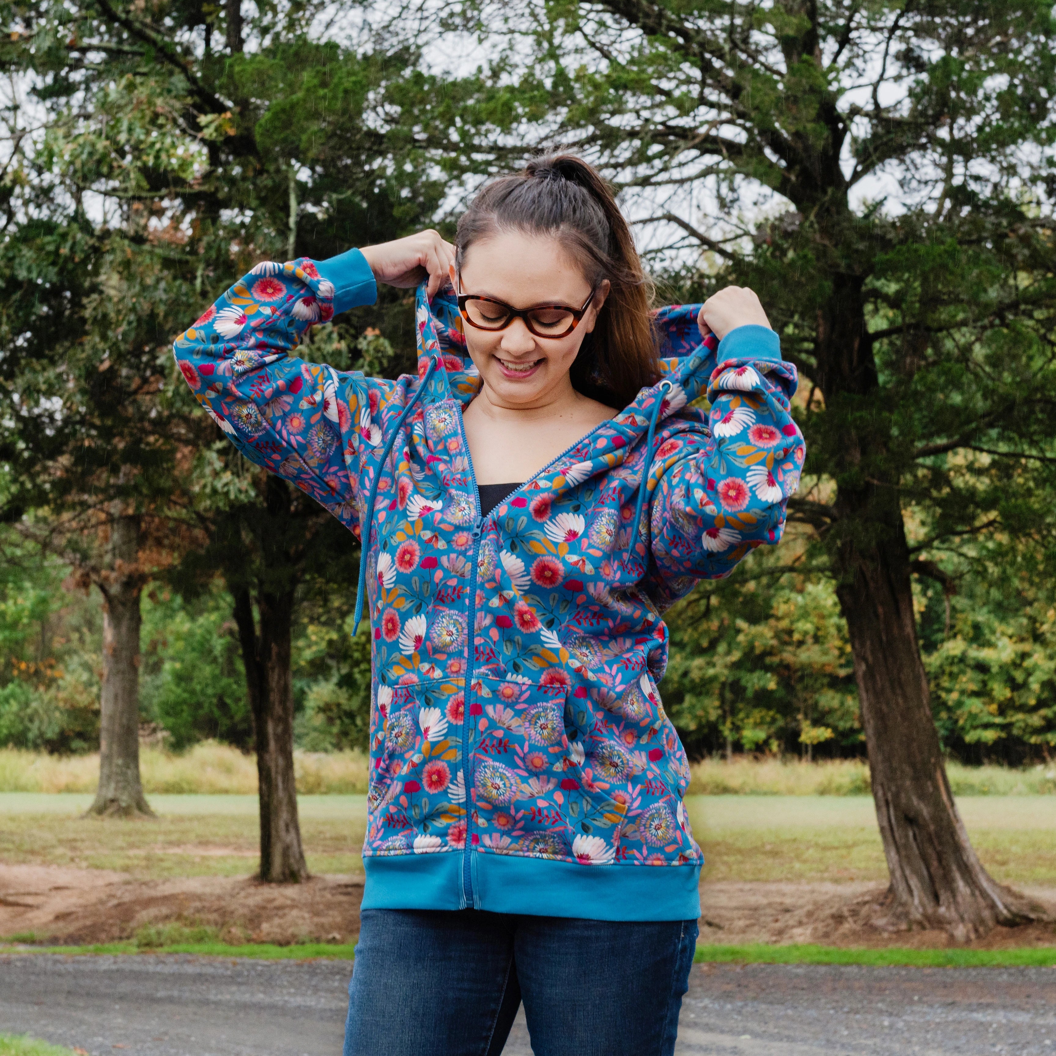 Botanical Blooms Unisex Adults Hoodie