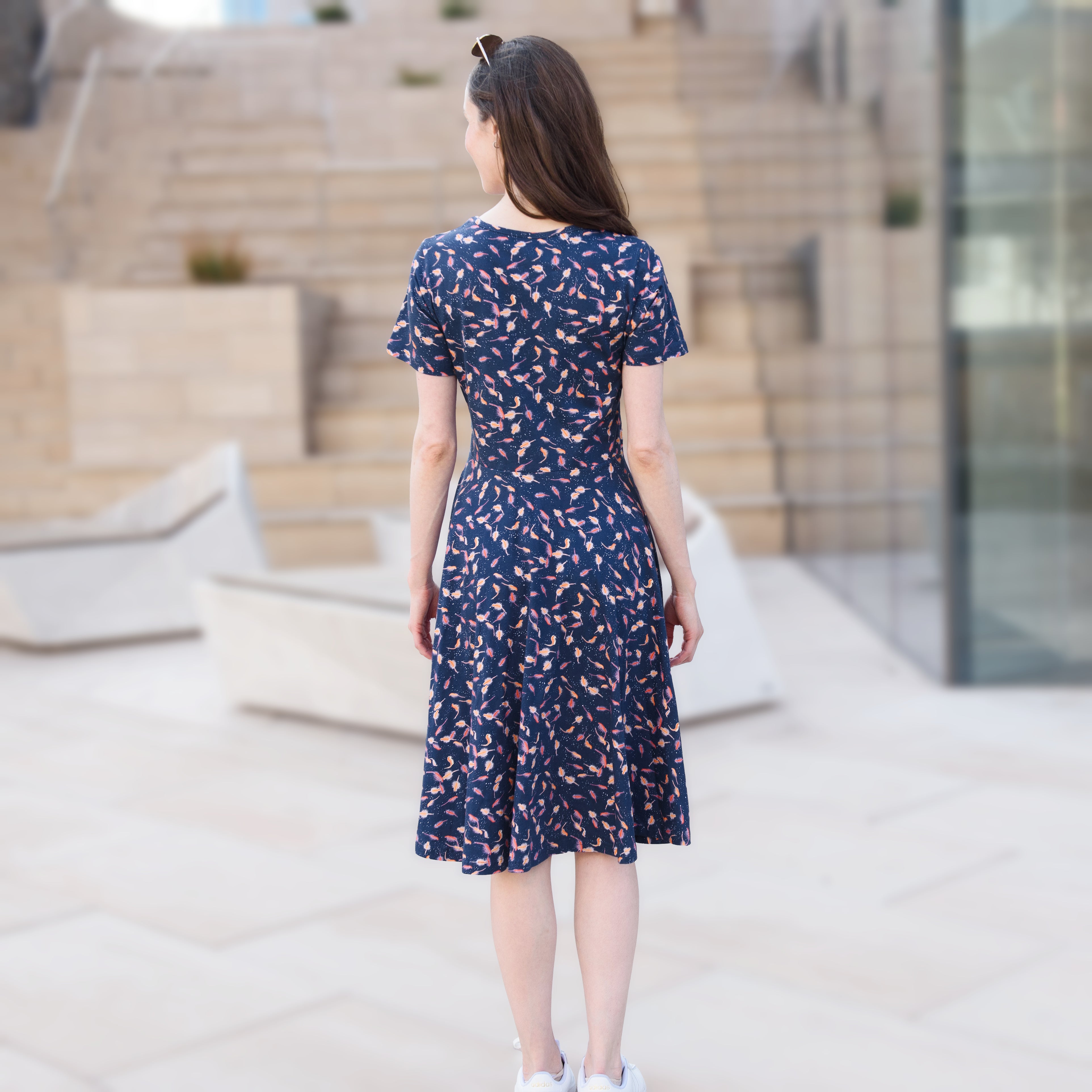 Brine Shrimp Twirl Dress with Pockets