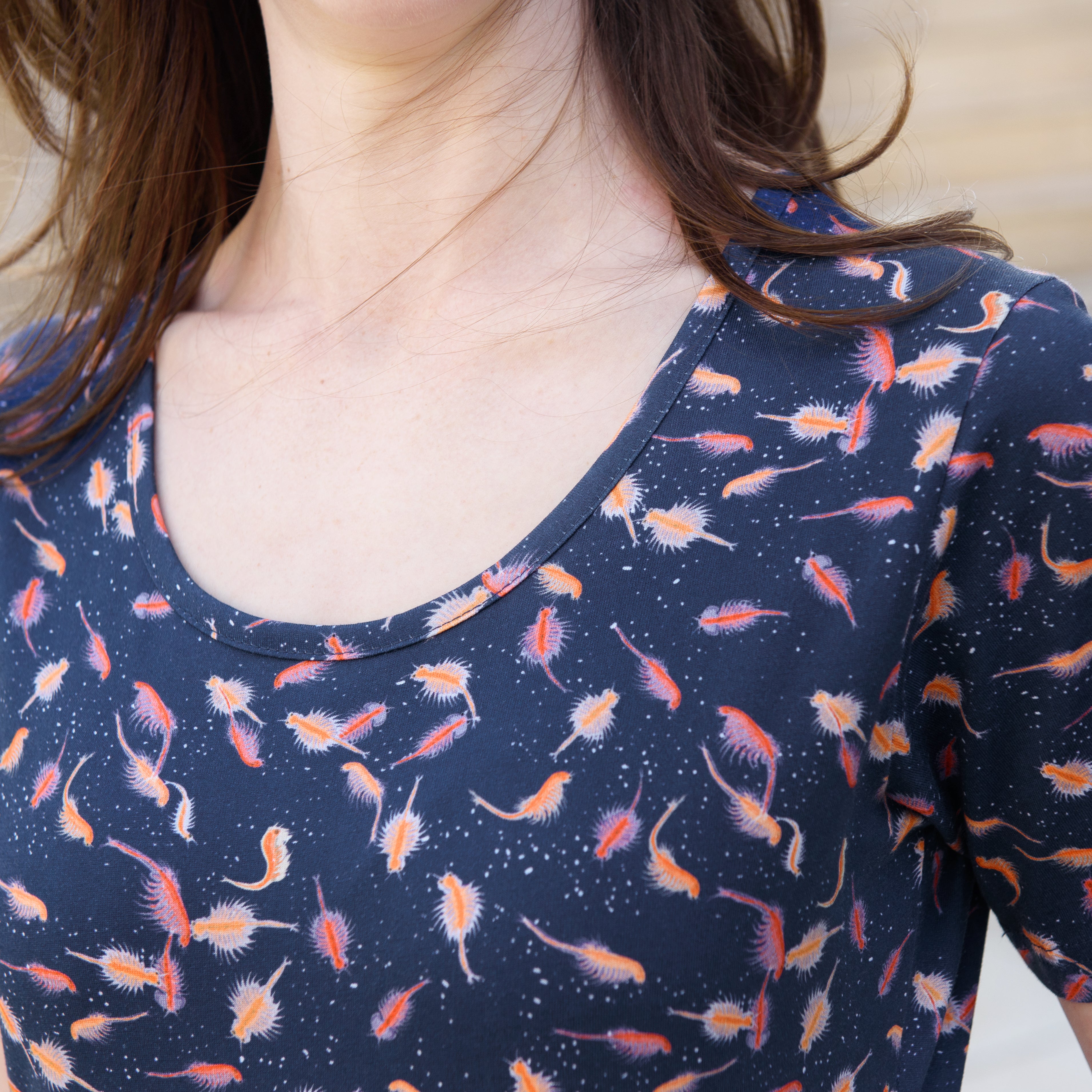 Brine Shrimp Twirl Dress with Pockets