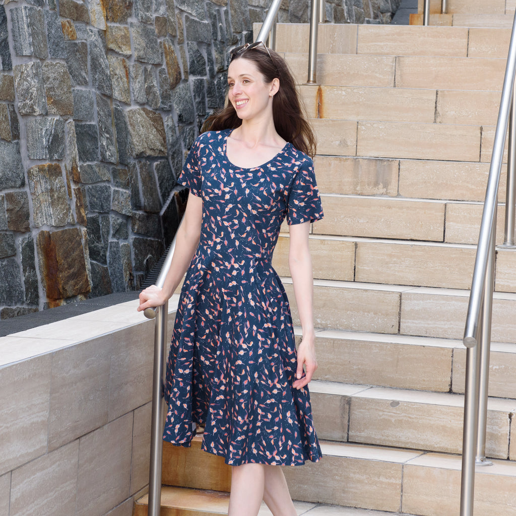 Brine Shrimp Twirl Dress Svaha USA XL