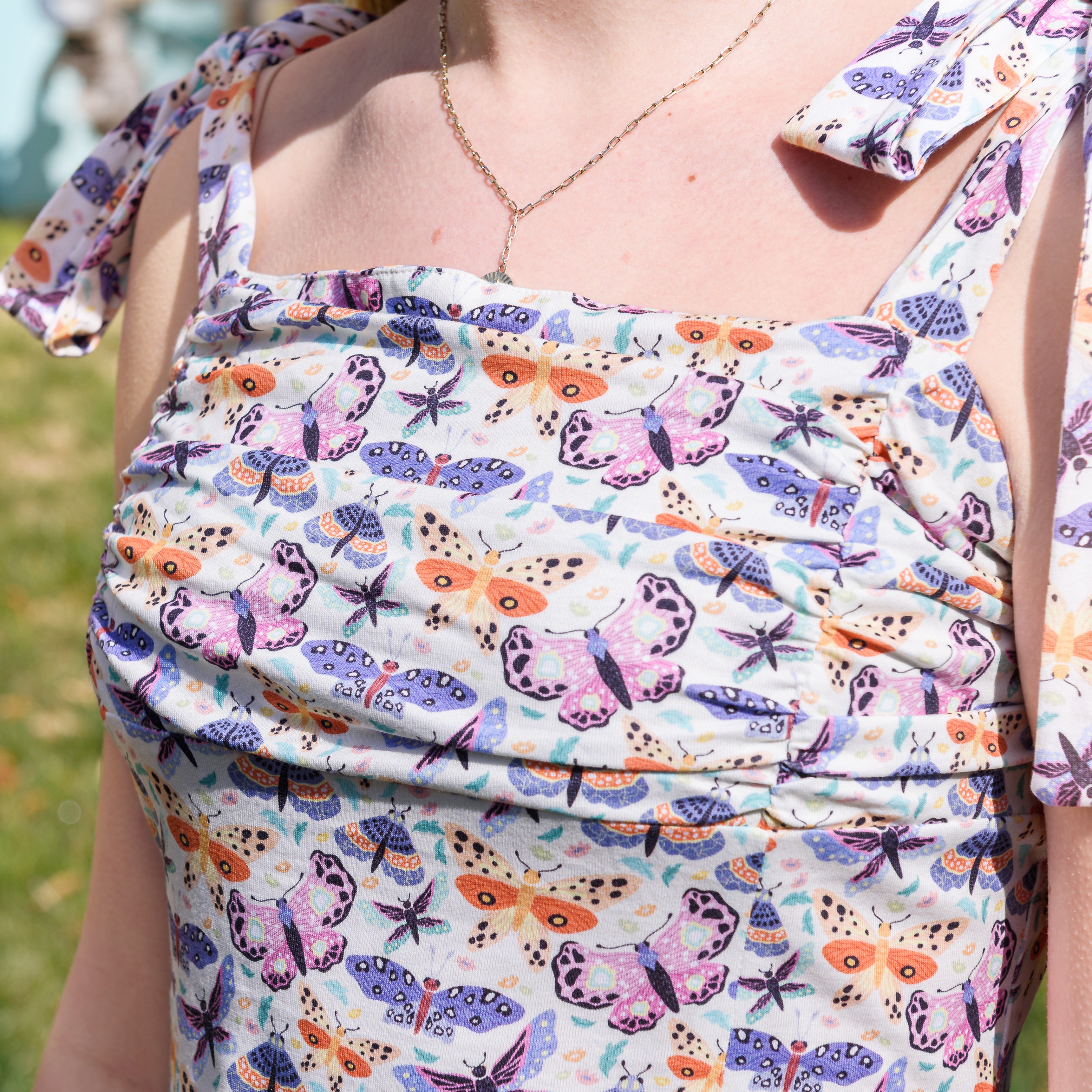 Petals & Wings Dress with Pockets (Teen)