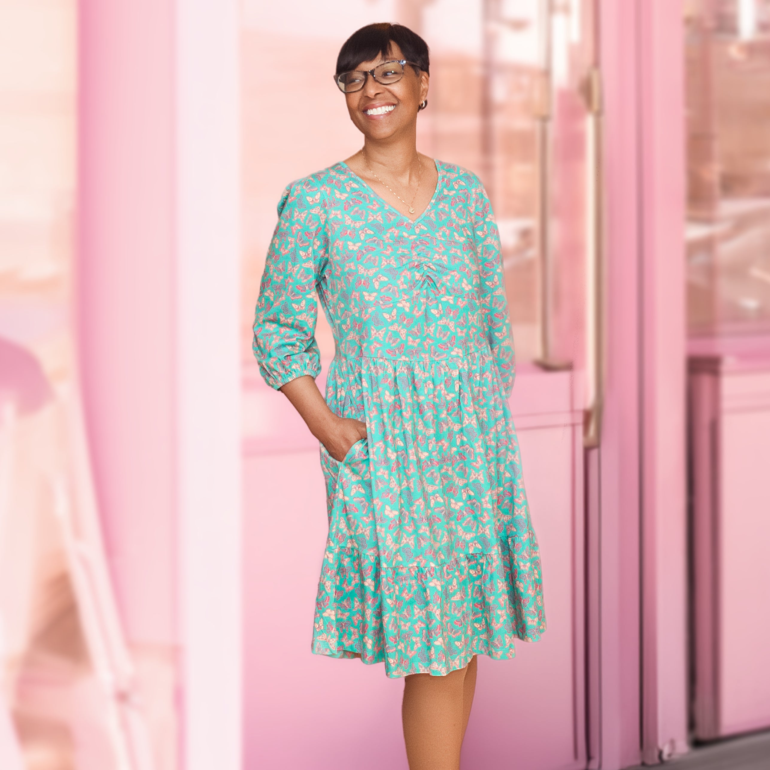 Butterfly Meadows Dress