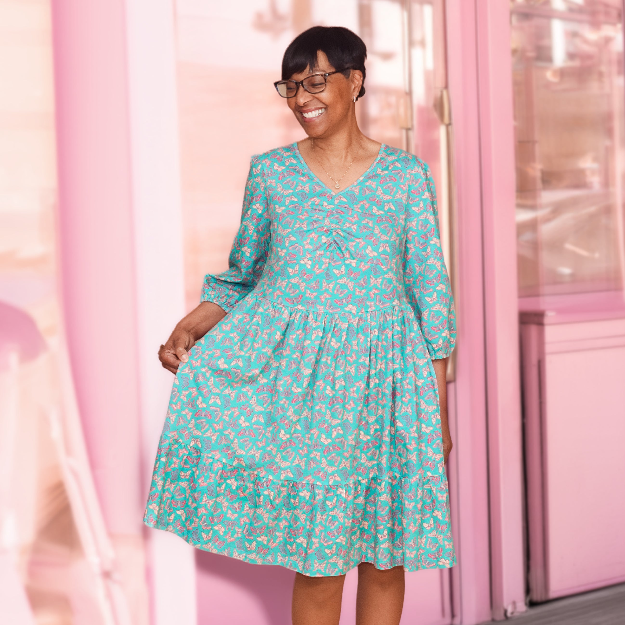 Butterfly Meadows Dress