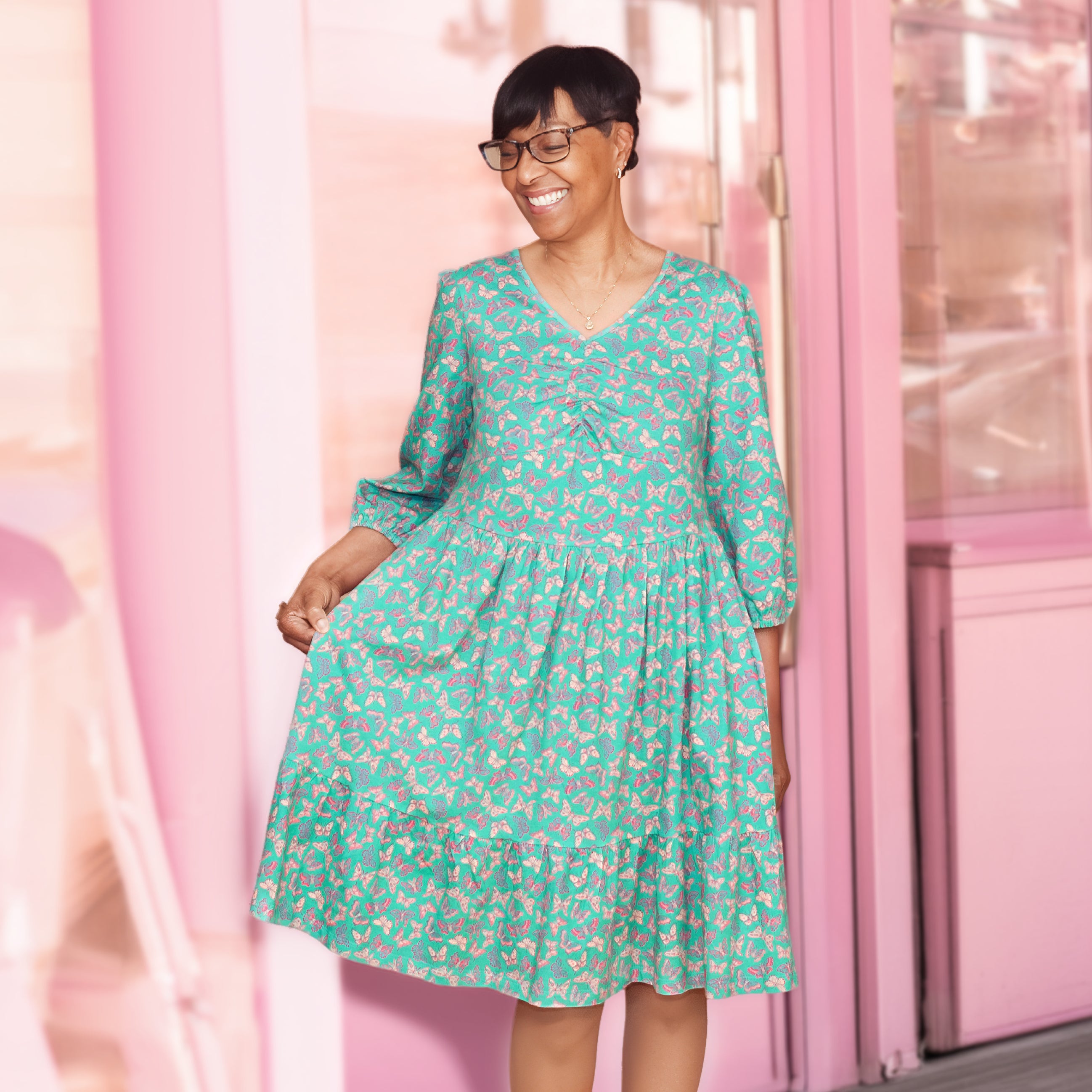 Butterfly Meadows Dress