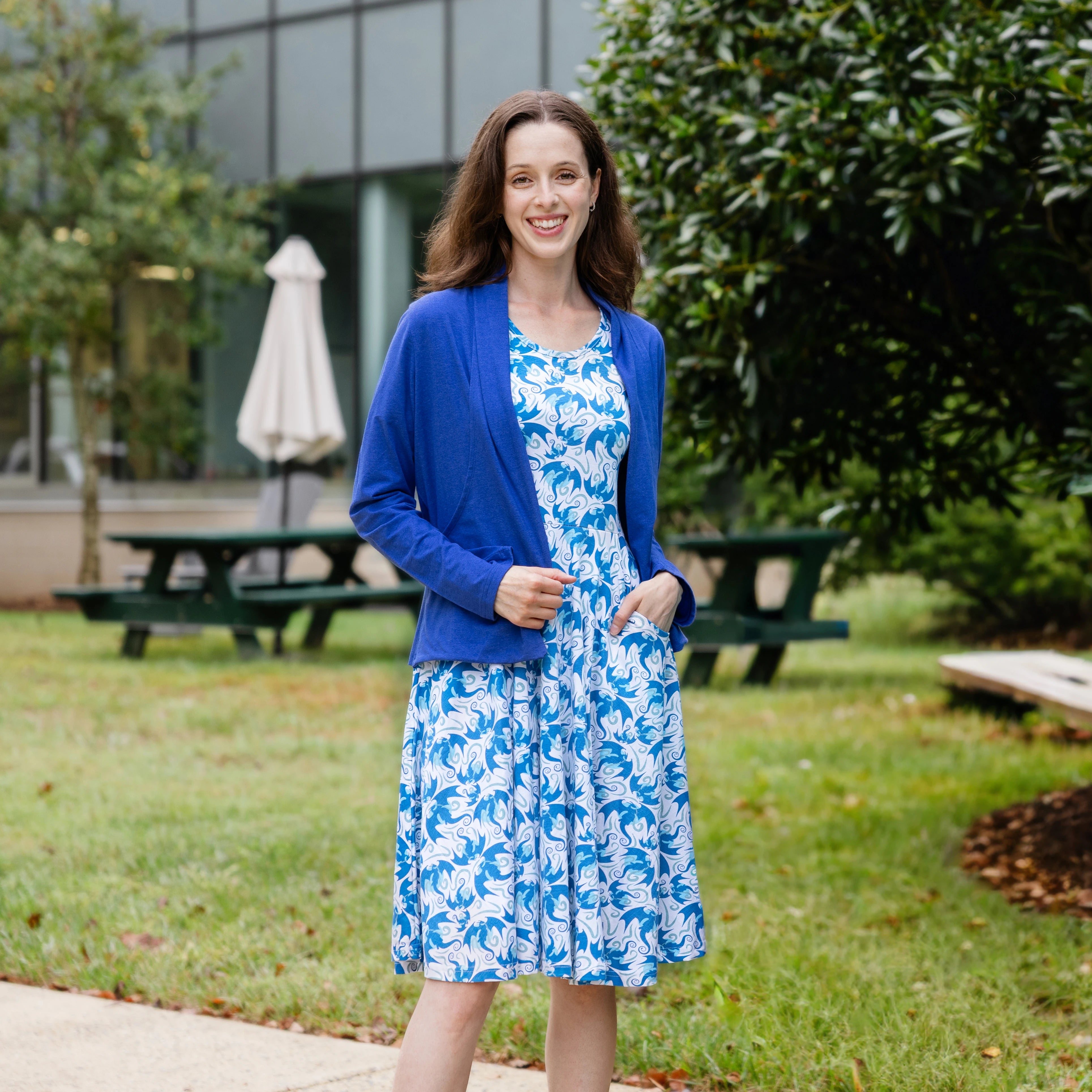 Flying Dragons Twirl Dress