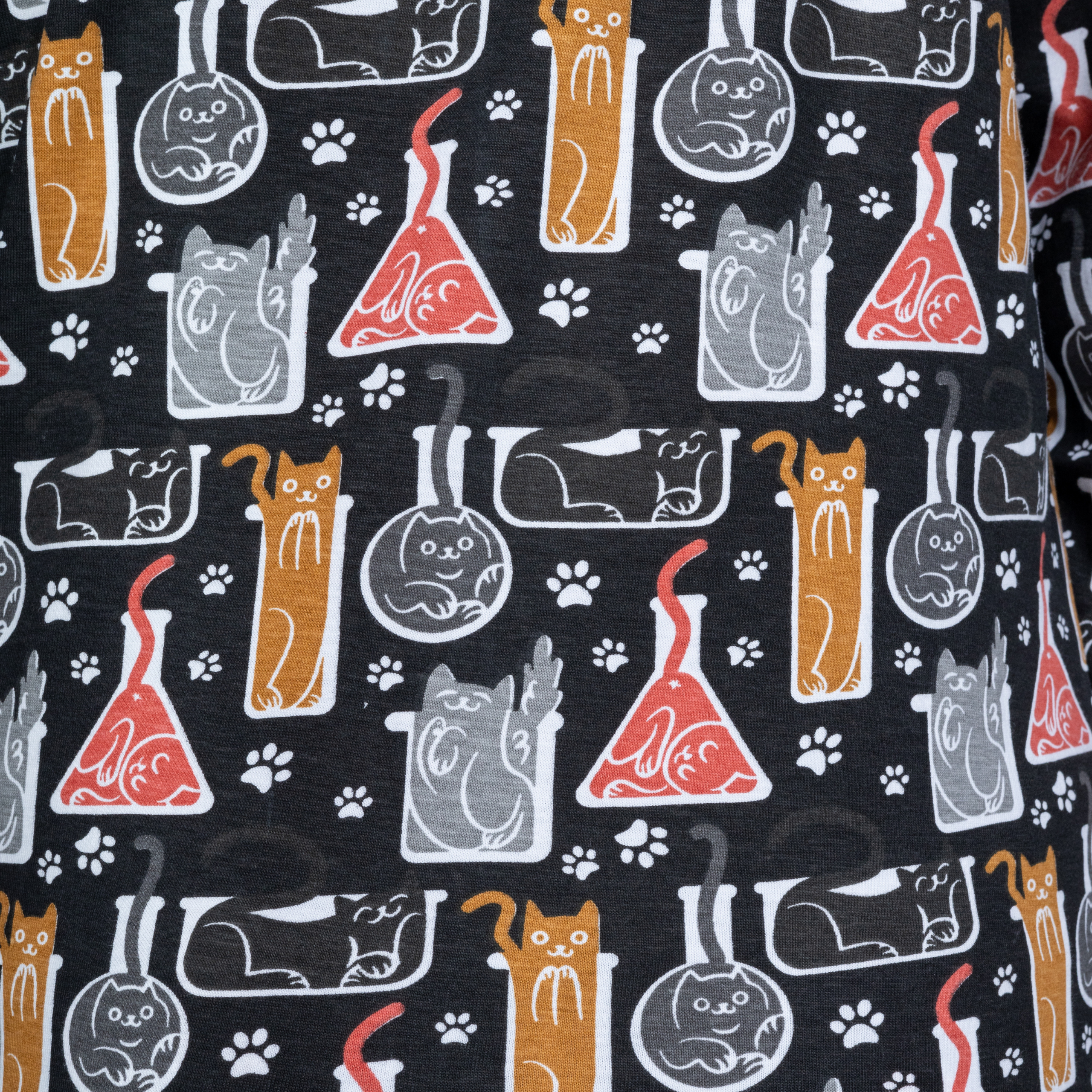 Cats Are Liquid Kids Pajamas Set