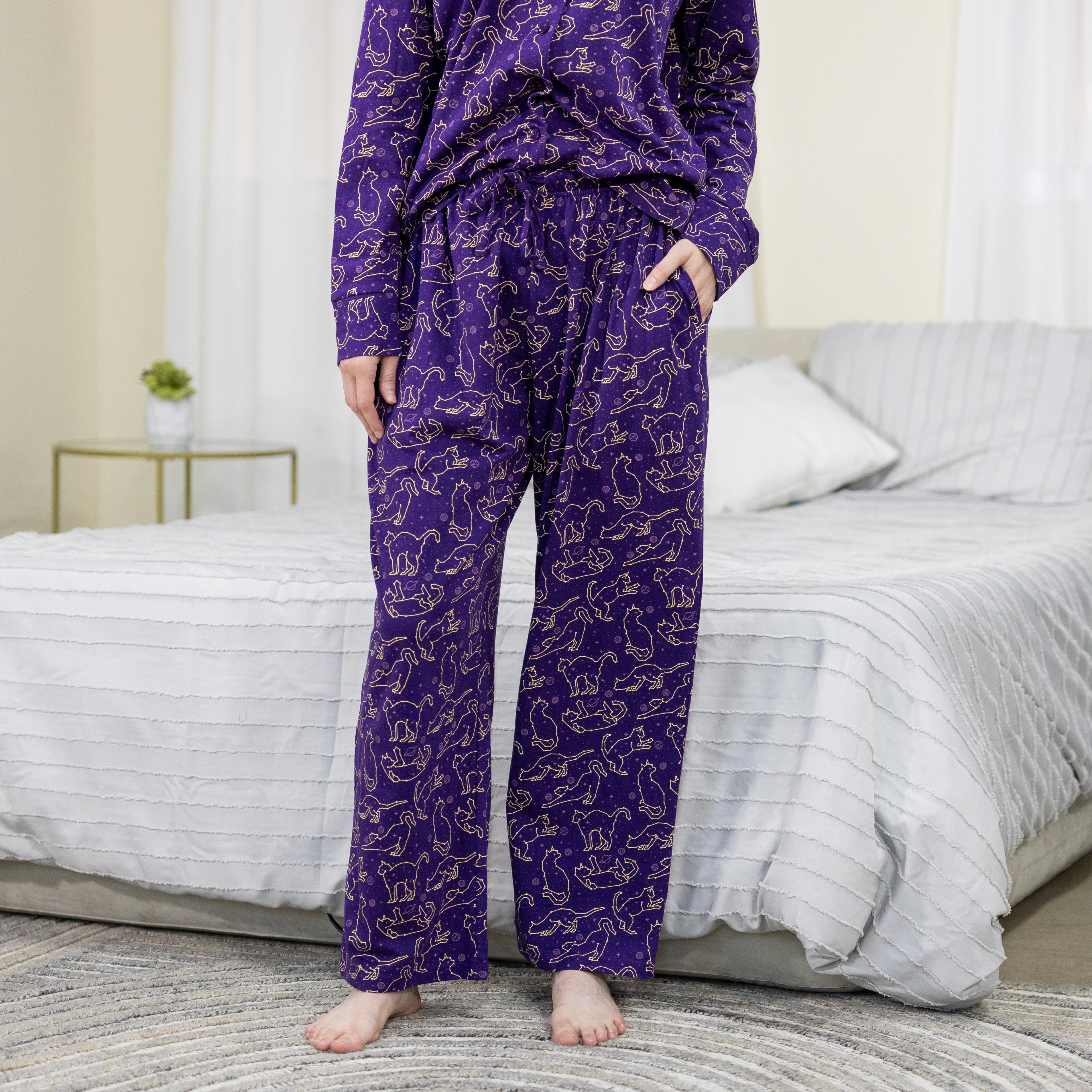 Cats Constellations Adults Lounge Set