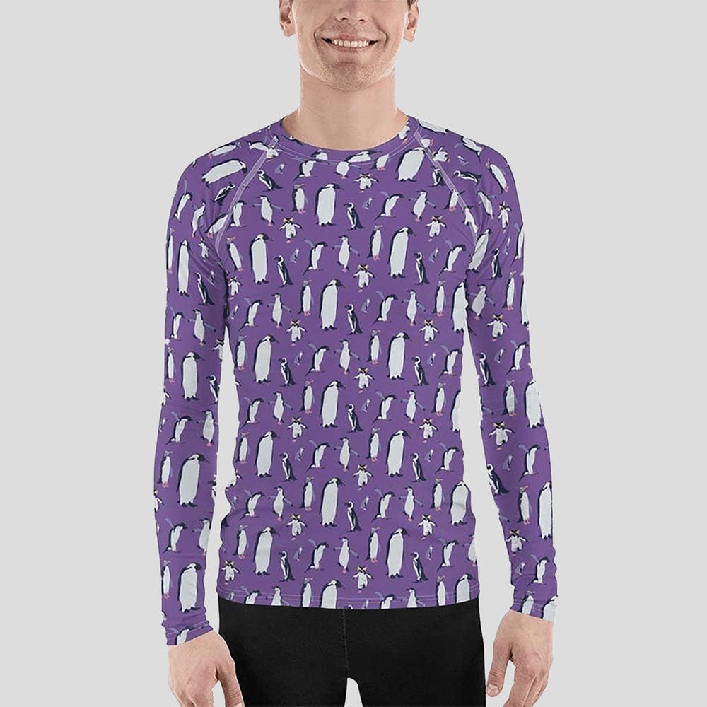 Penguins Unisex Rash Guard (POD)