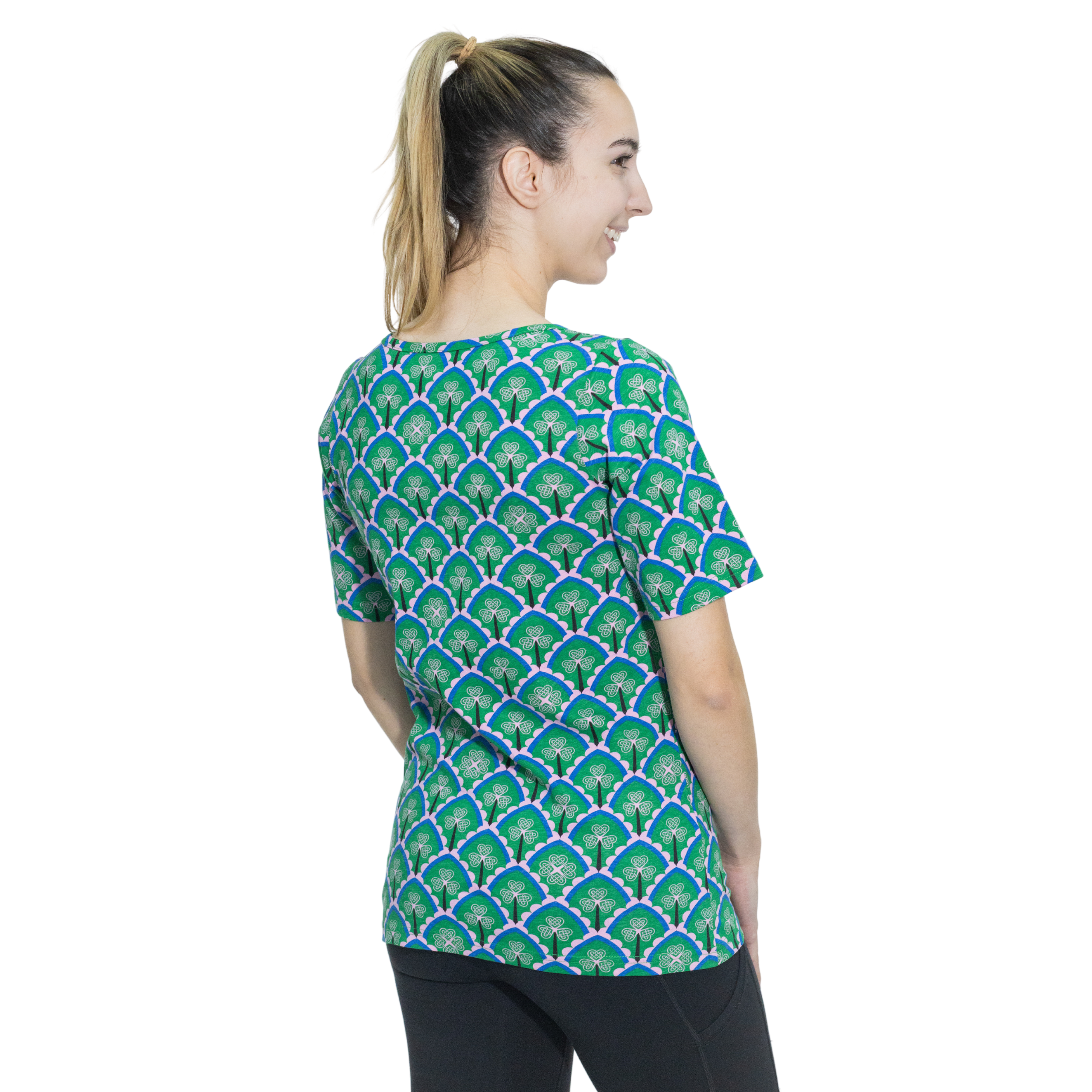 Celtic Clover Tunic Top