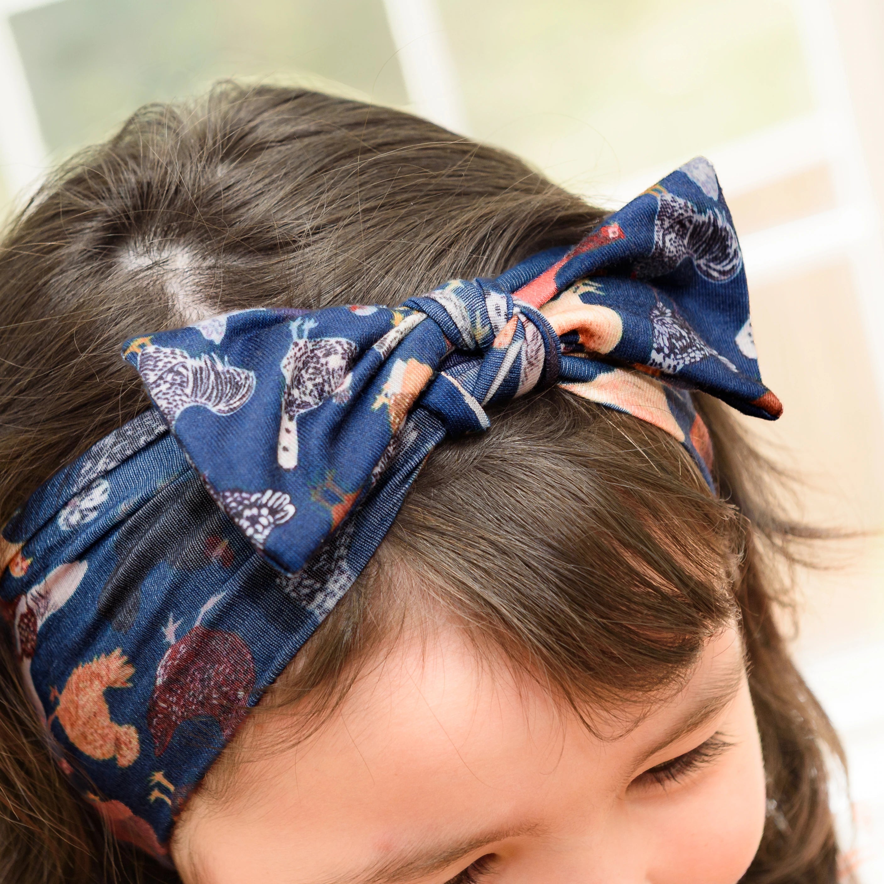 Cluck Couture Kids Bow Headband