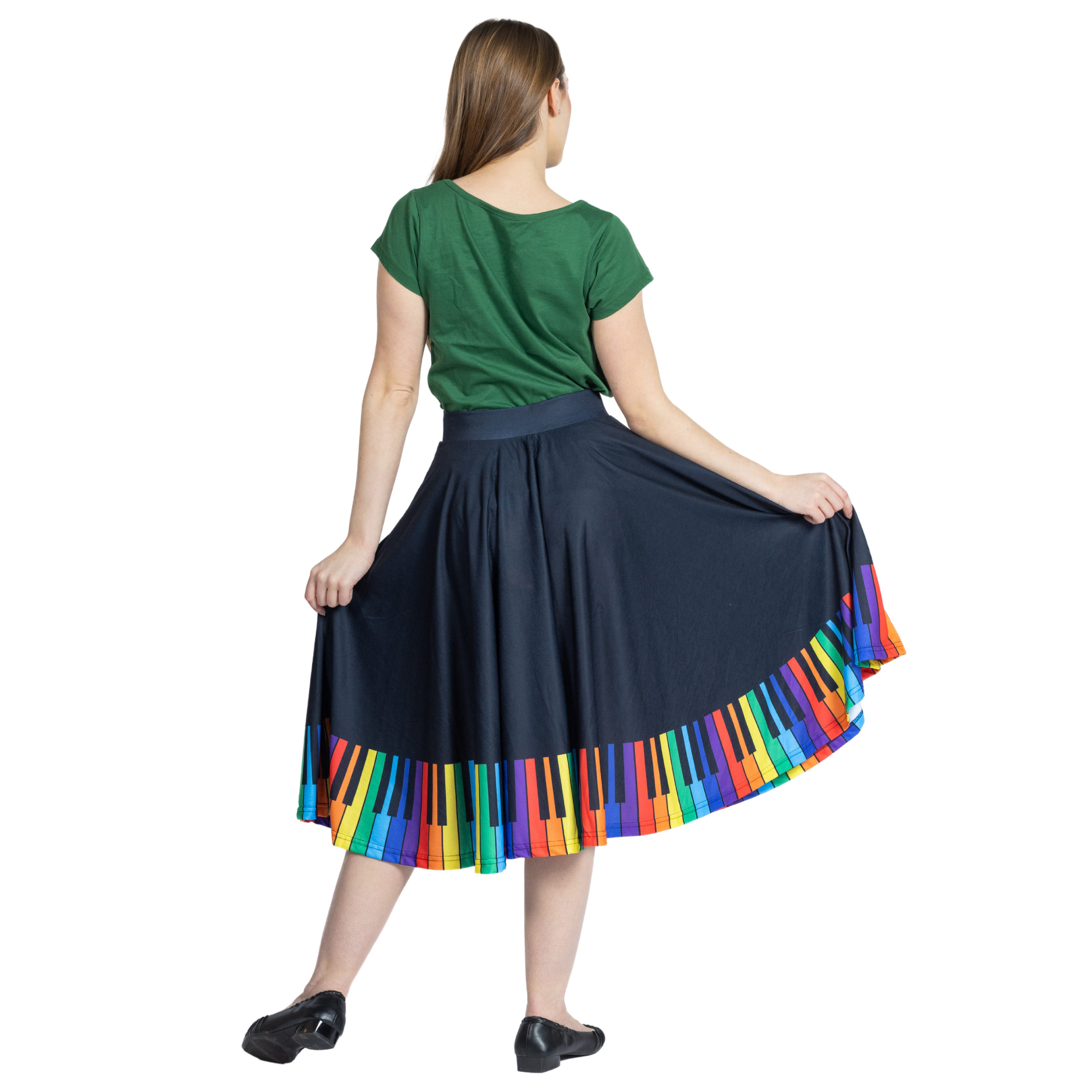 Chromatic Scales Twirl Skirt