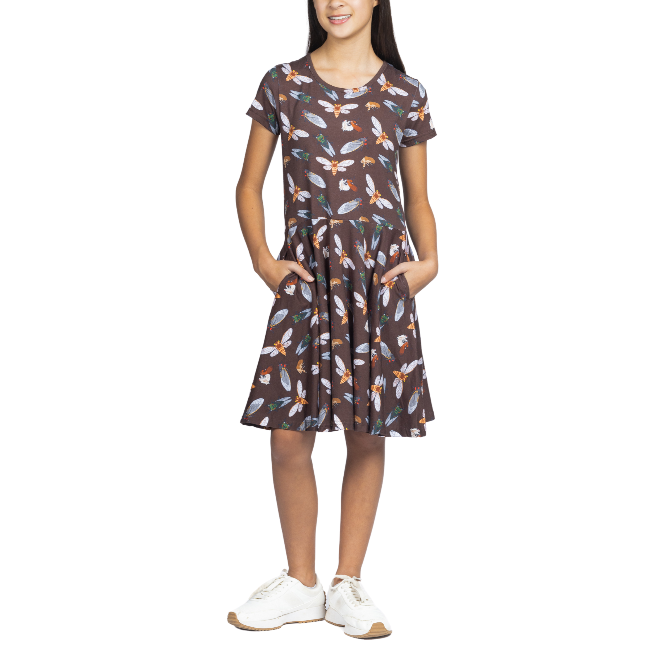 Cicadas Kids Twirl Dress