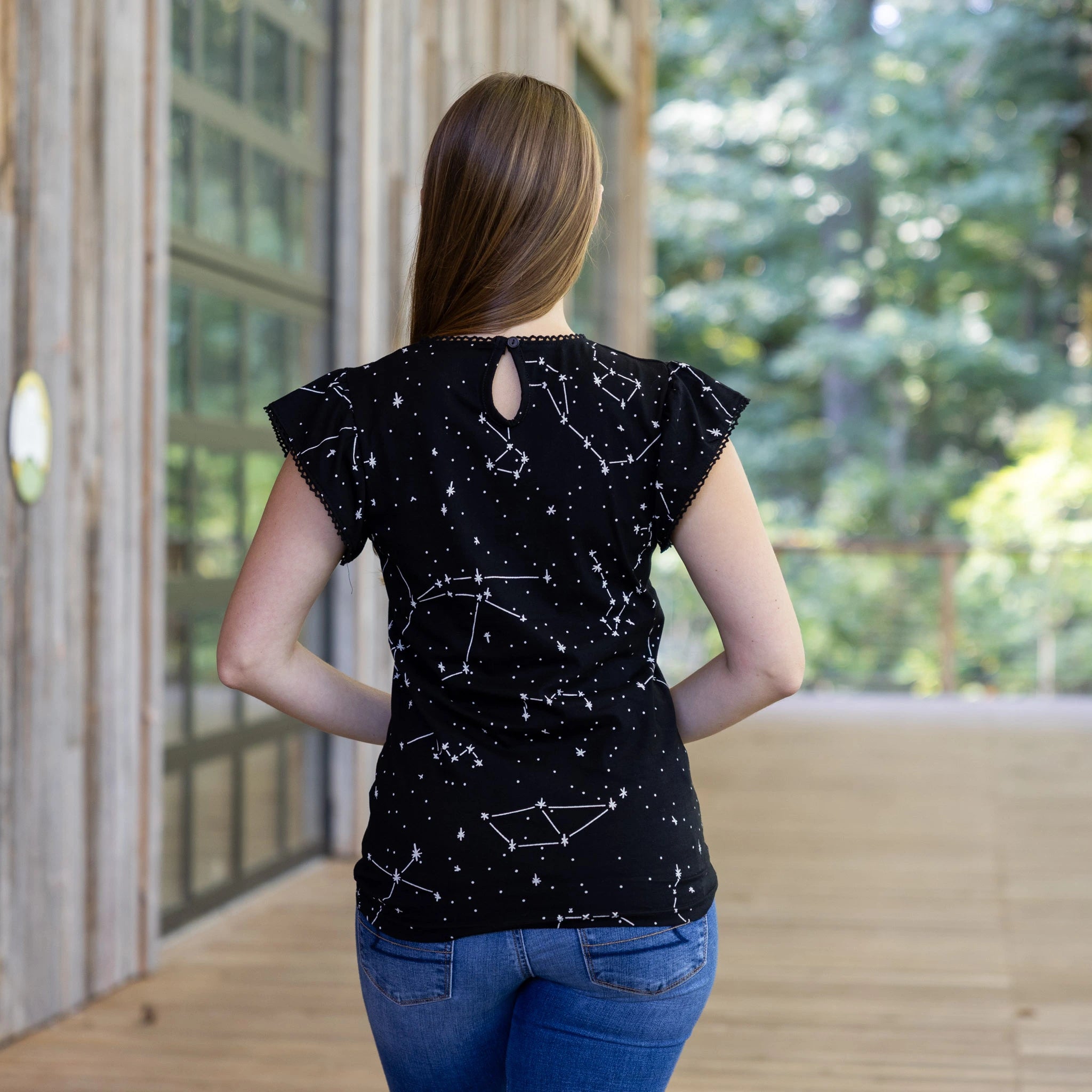 Constellations Glow-in-the-Dark Top
