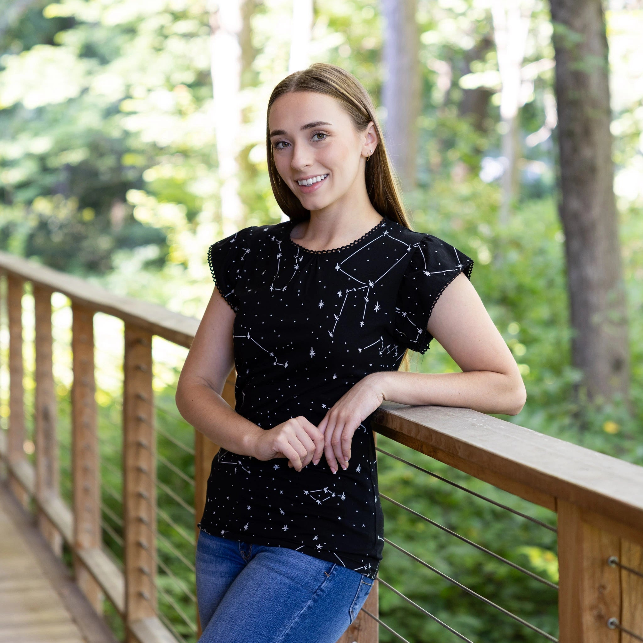 Constellations Glow-in-the-Dark Top