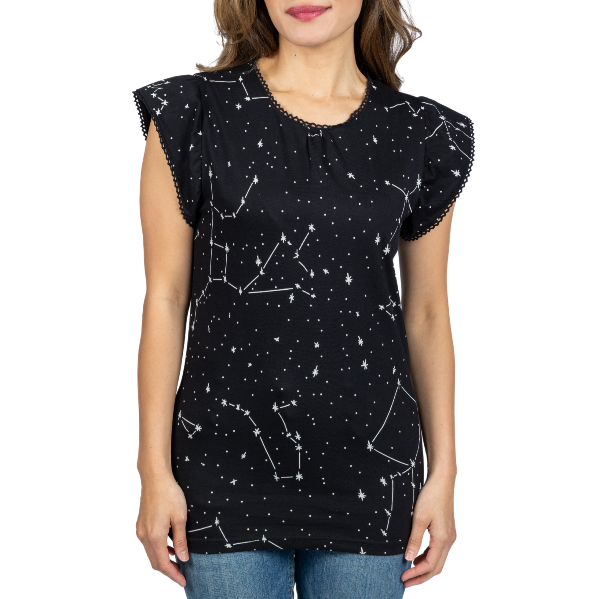 Constellations Glow-in-the-Dark Top