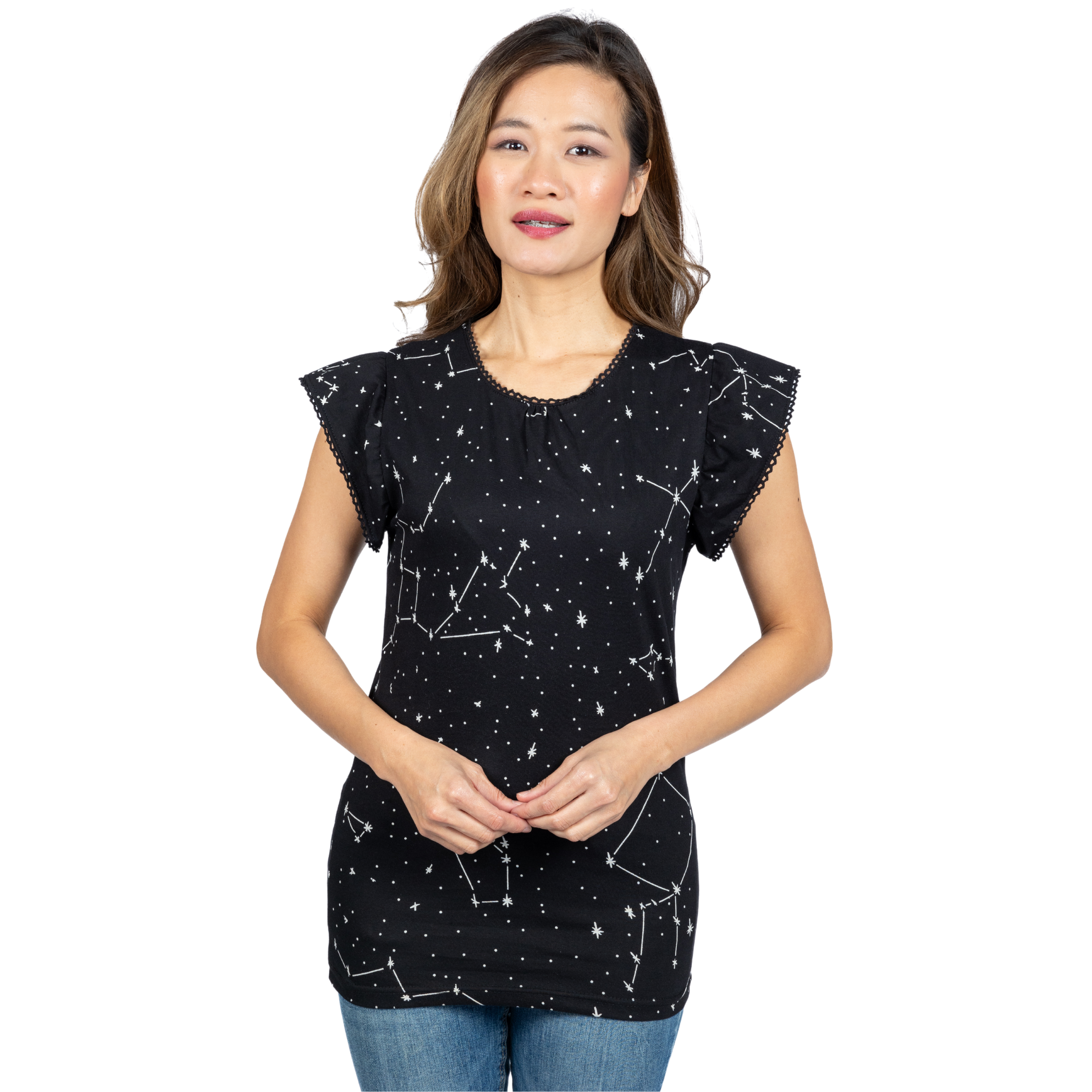 Constellations Glow-in-the-Dark Top