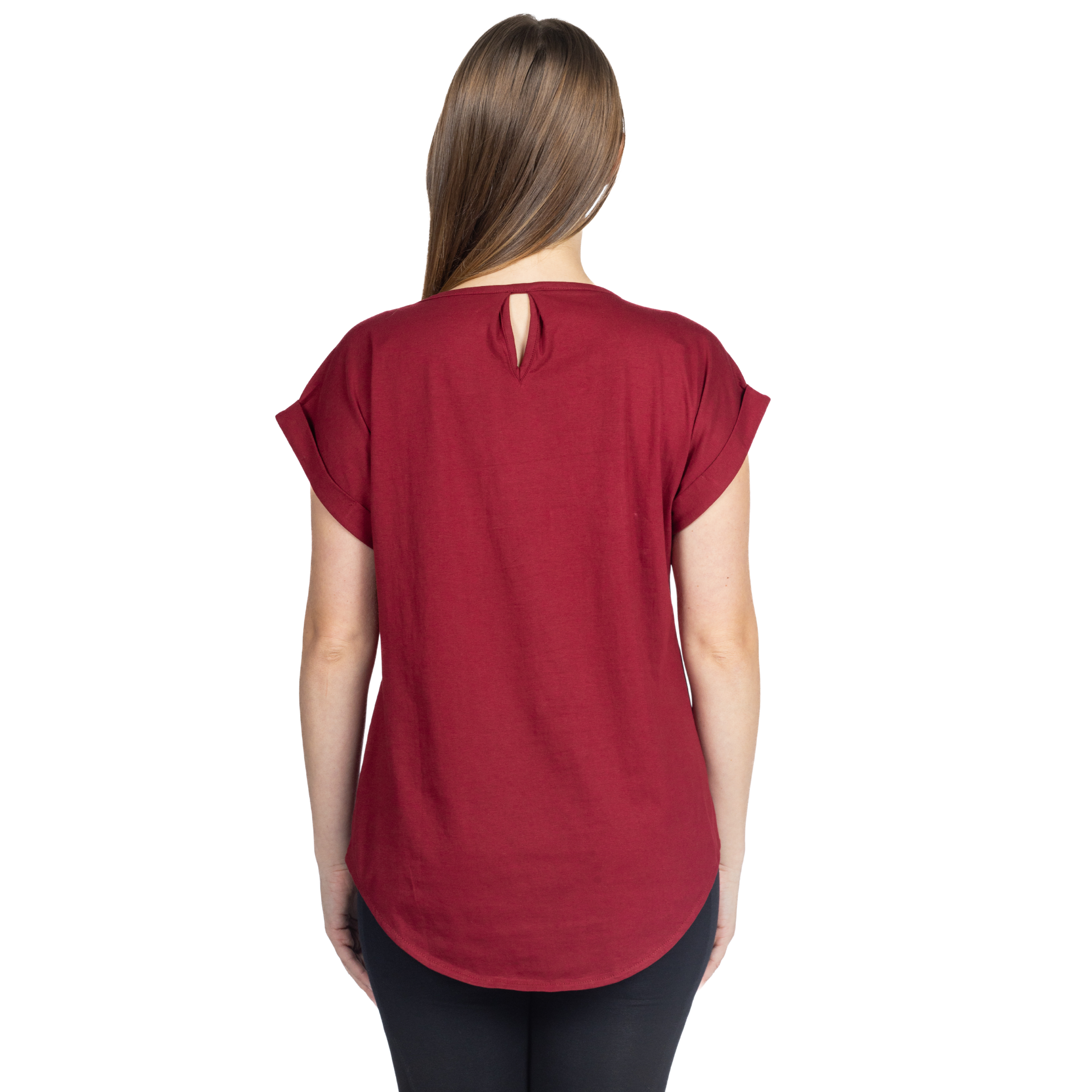 Corgi & Cogs Maroon Top