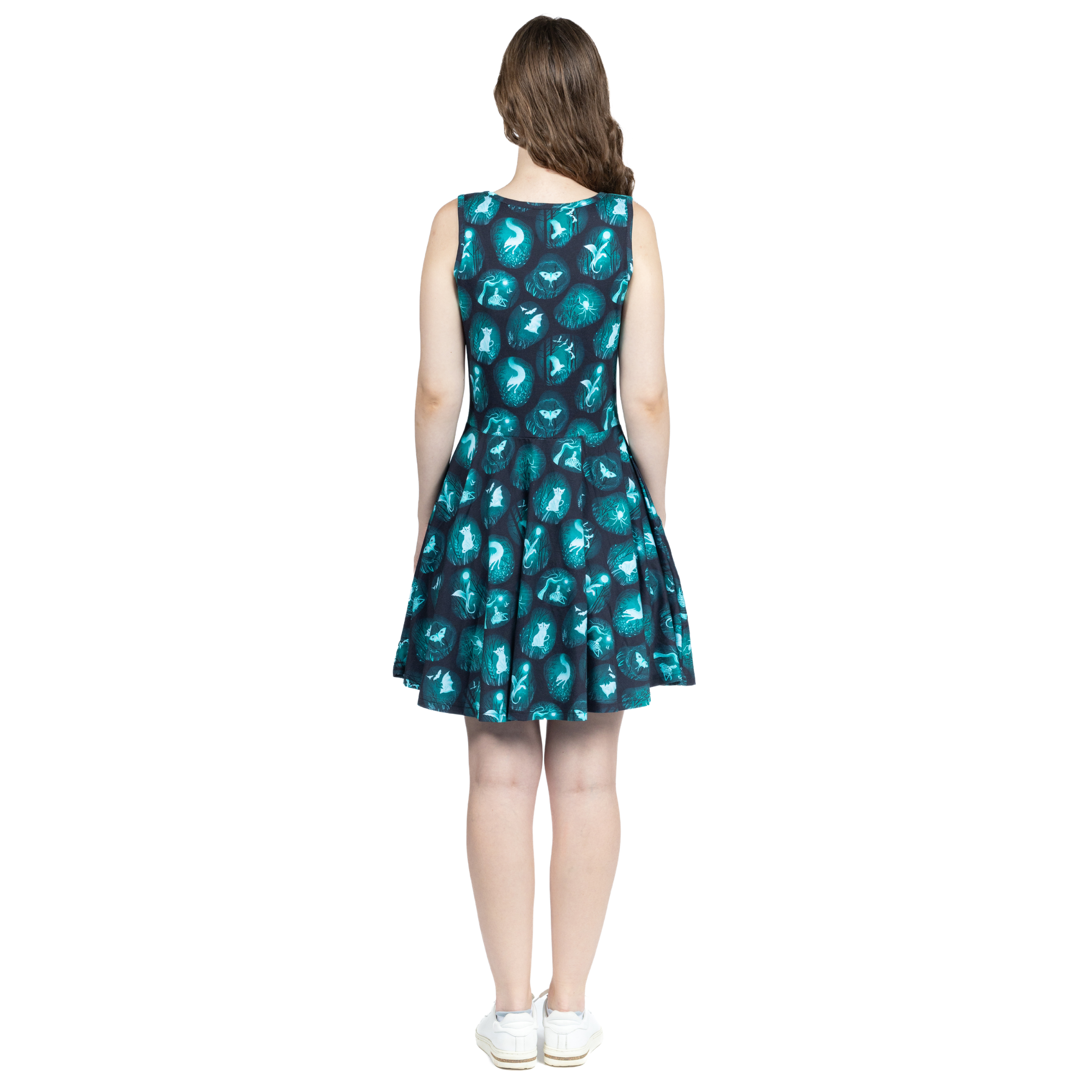 Creatures of the Night Skater Dress