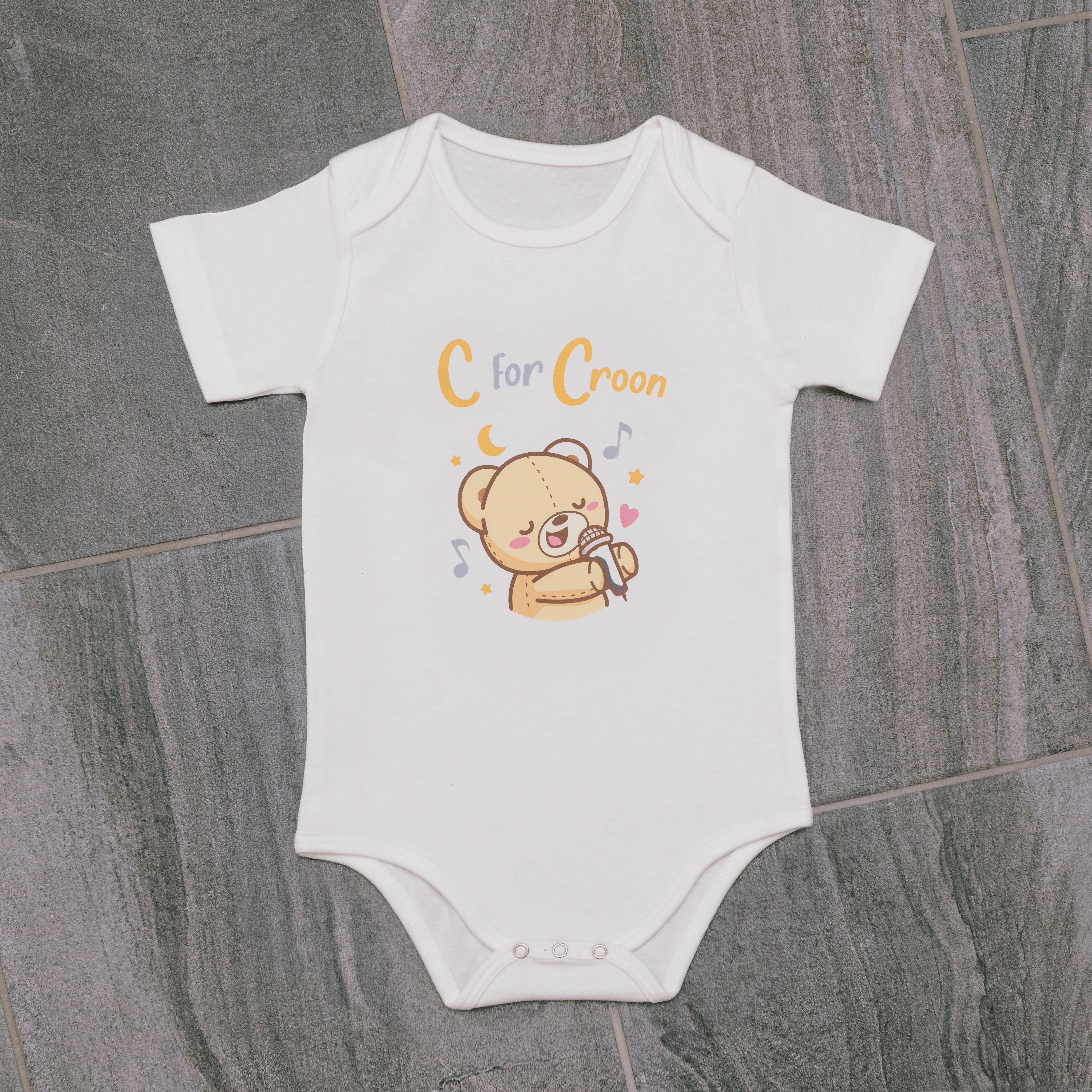 ABCs of Music Baby Bodysuits