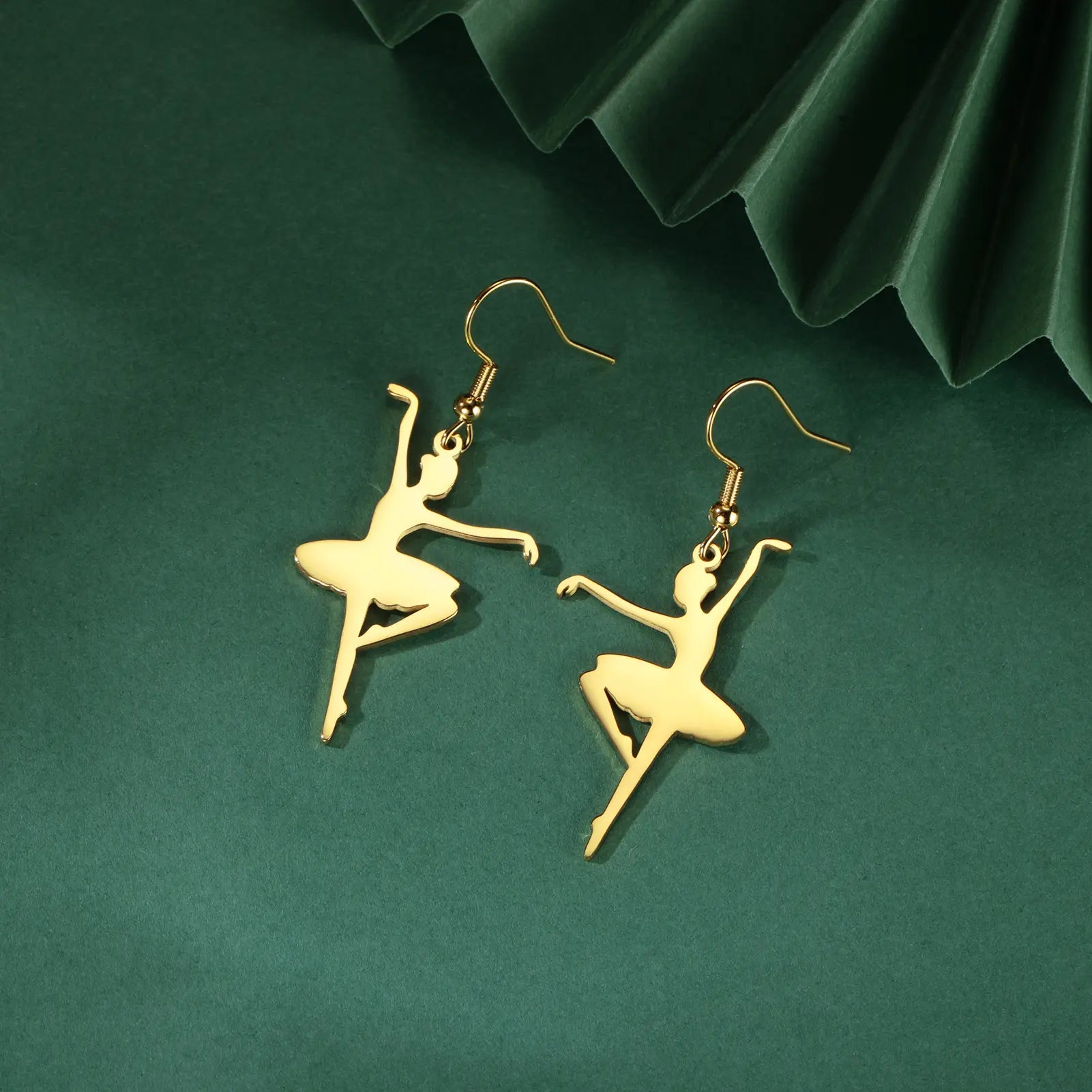 Dancer Stainless Steel Earrings