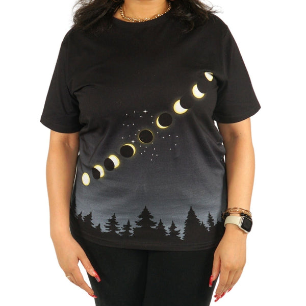 Solar Eclipse Unisex Adults T-Shirt