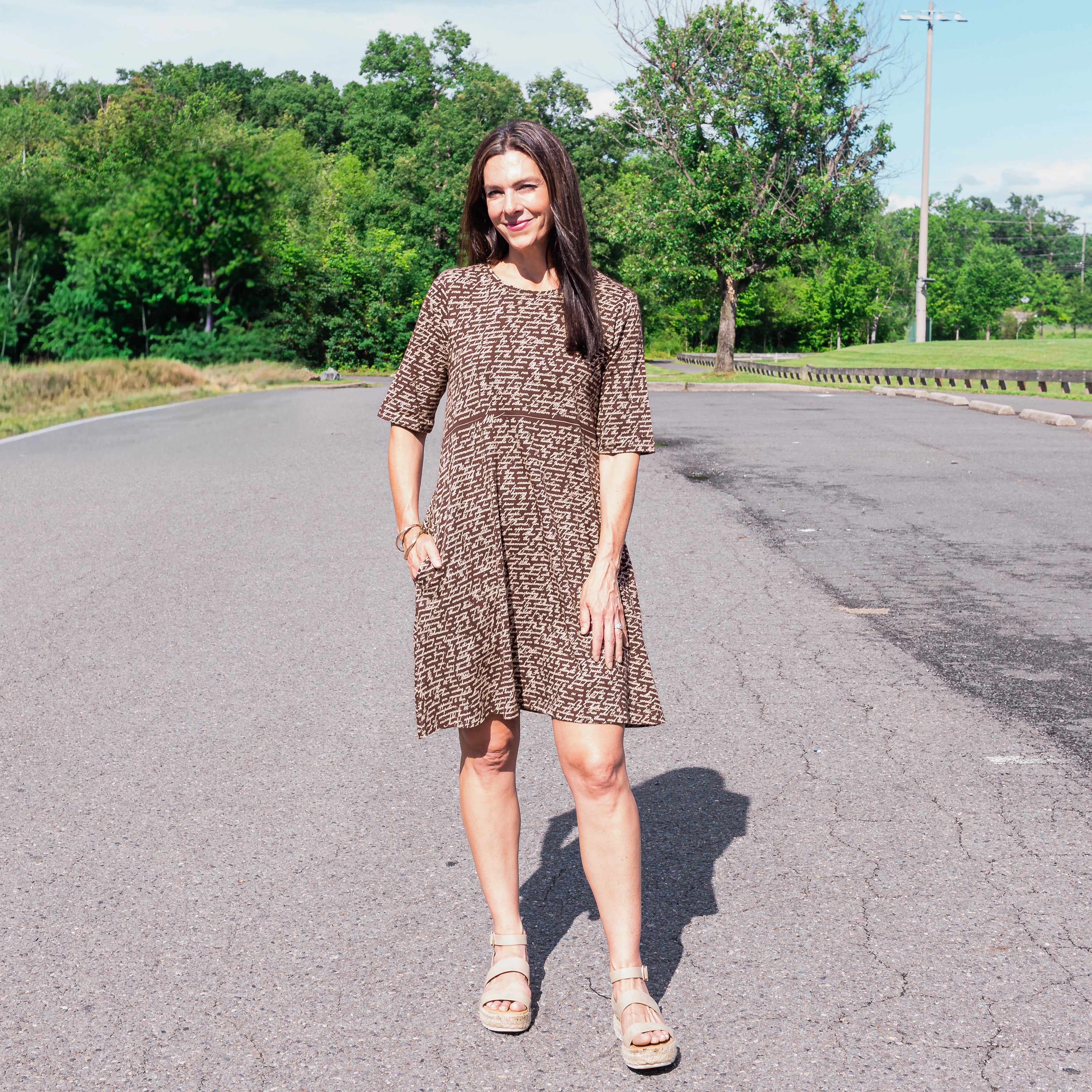 Declaration of Independence Long Tunic with Pockets