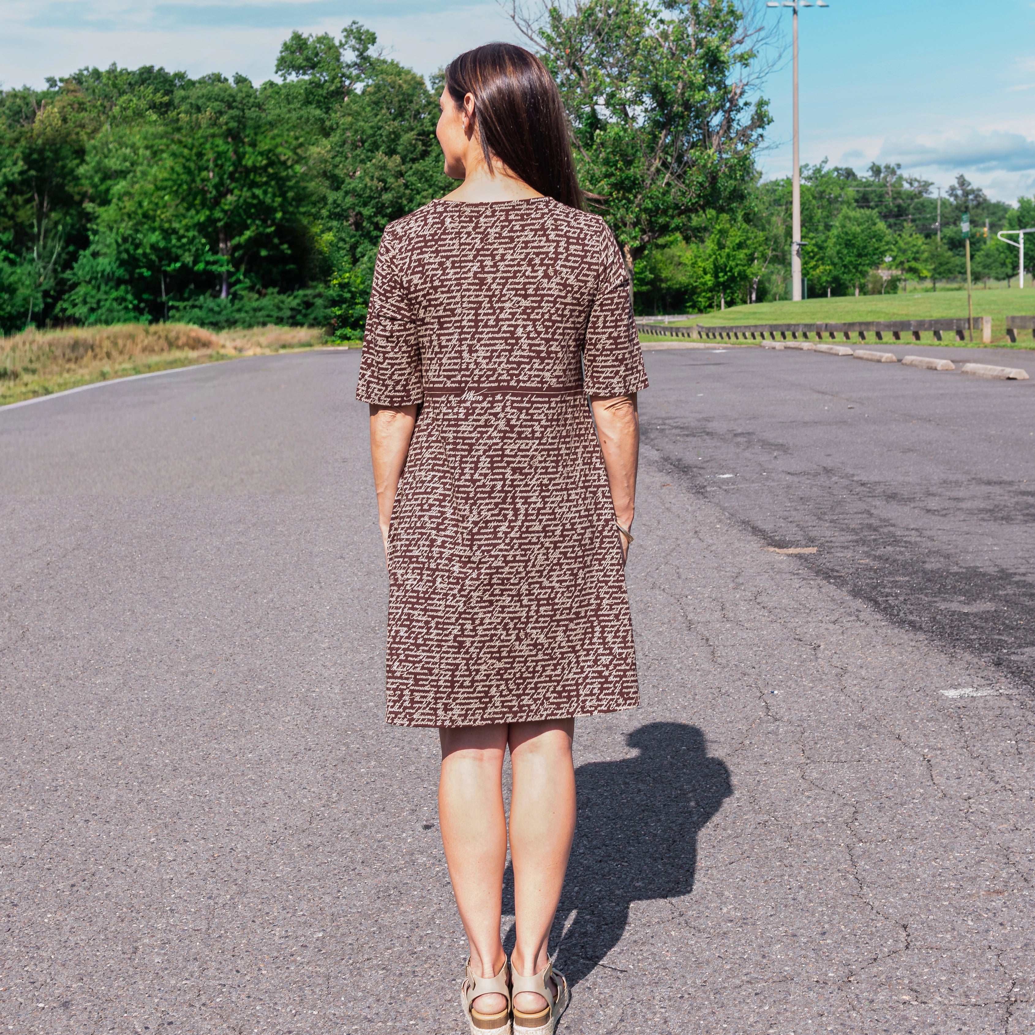 Declaration of Independence Long Tunic with Pockets