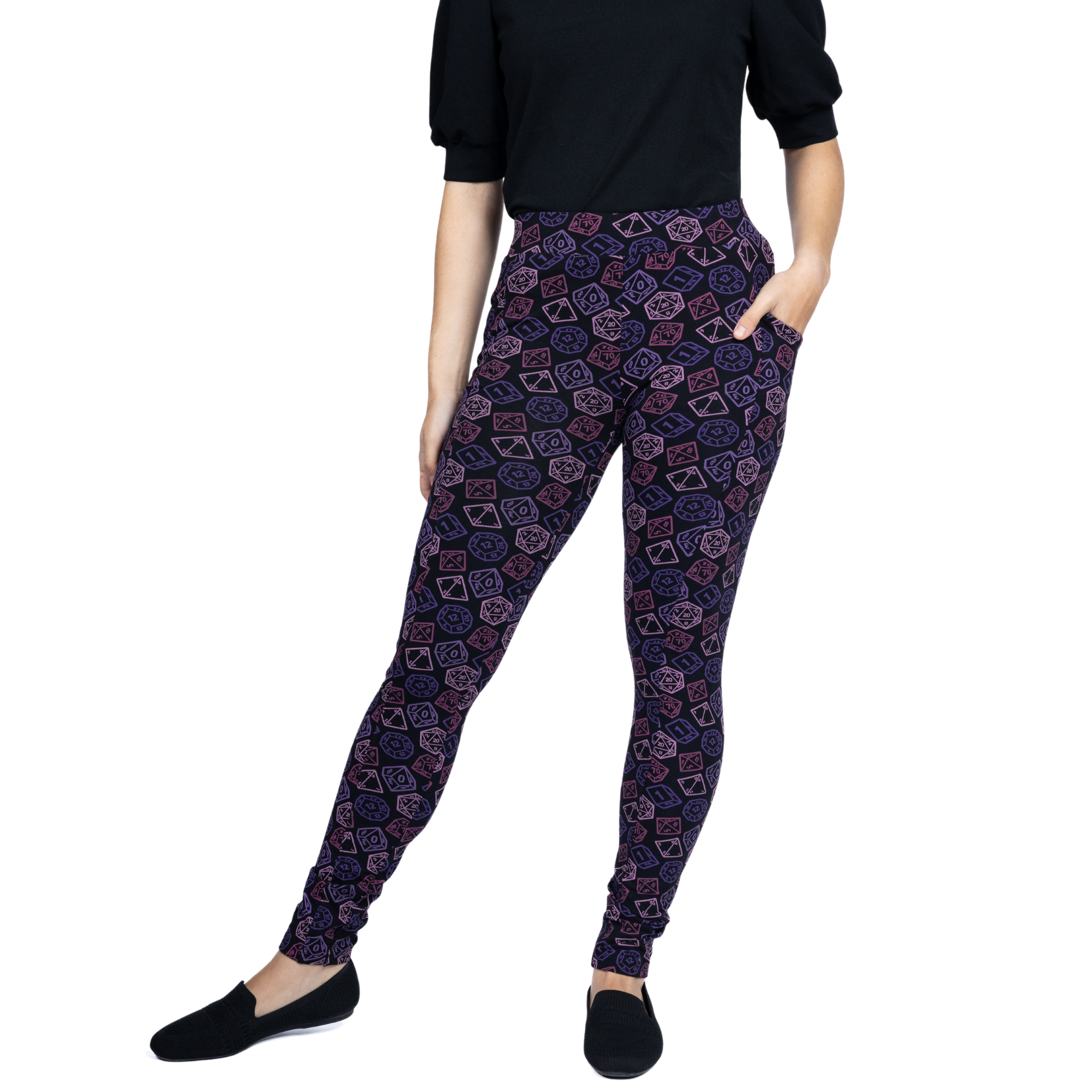 Dice Adults Leggings with Pockets