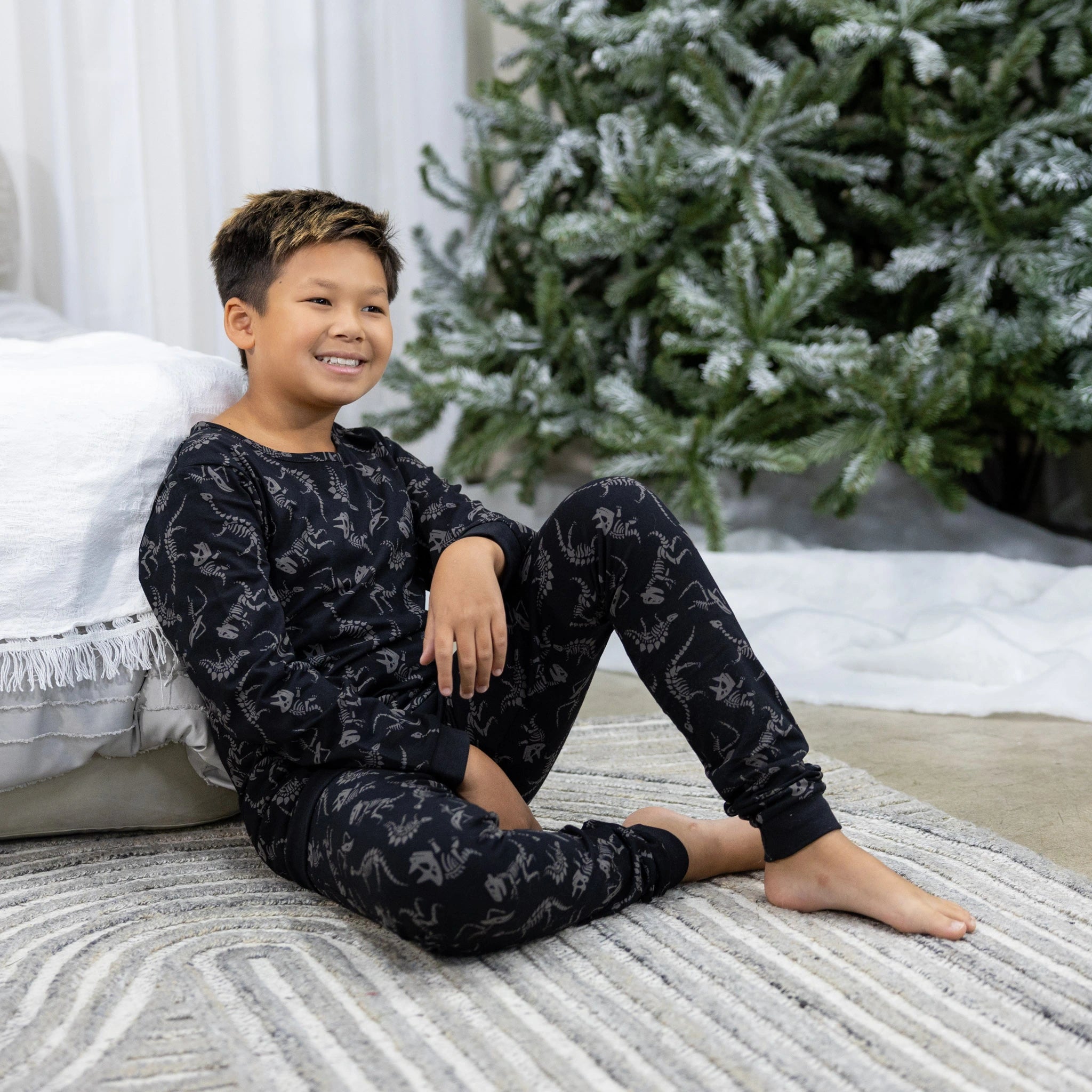 Dinosaur Fossils Kids Pajamas Set