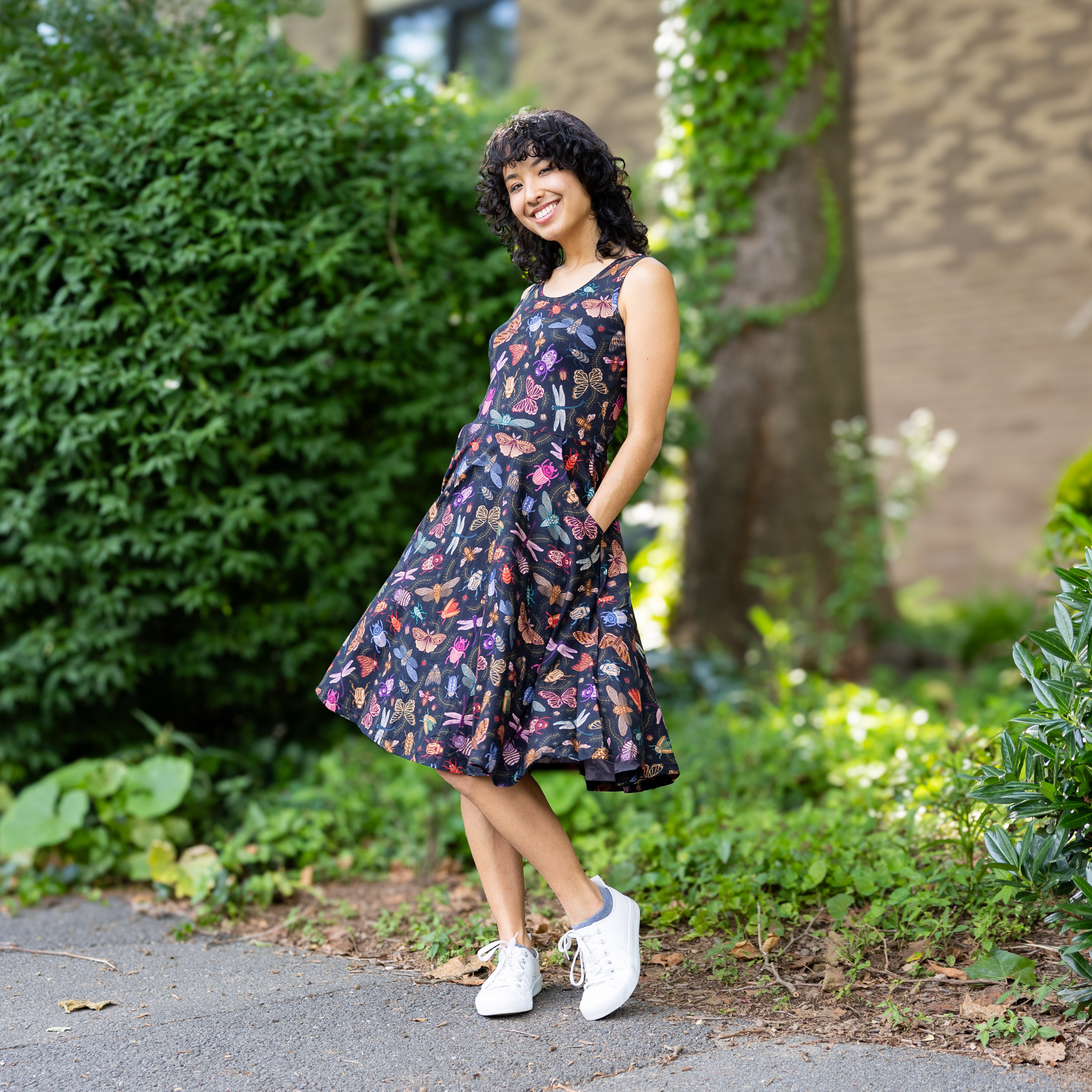 Doodle Bugs Sleeveless Twirl Dress